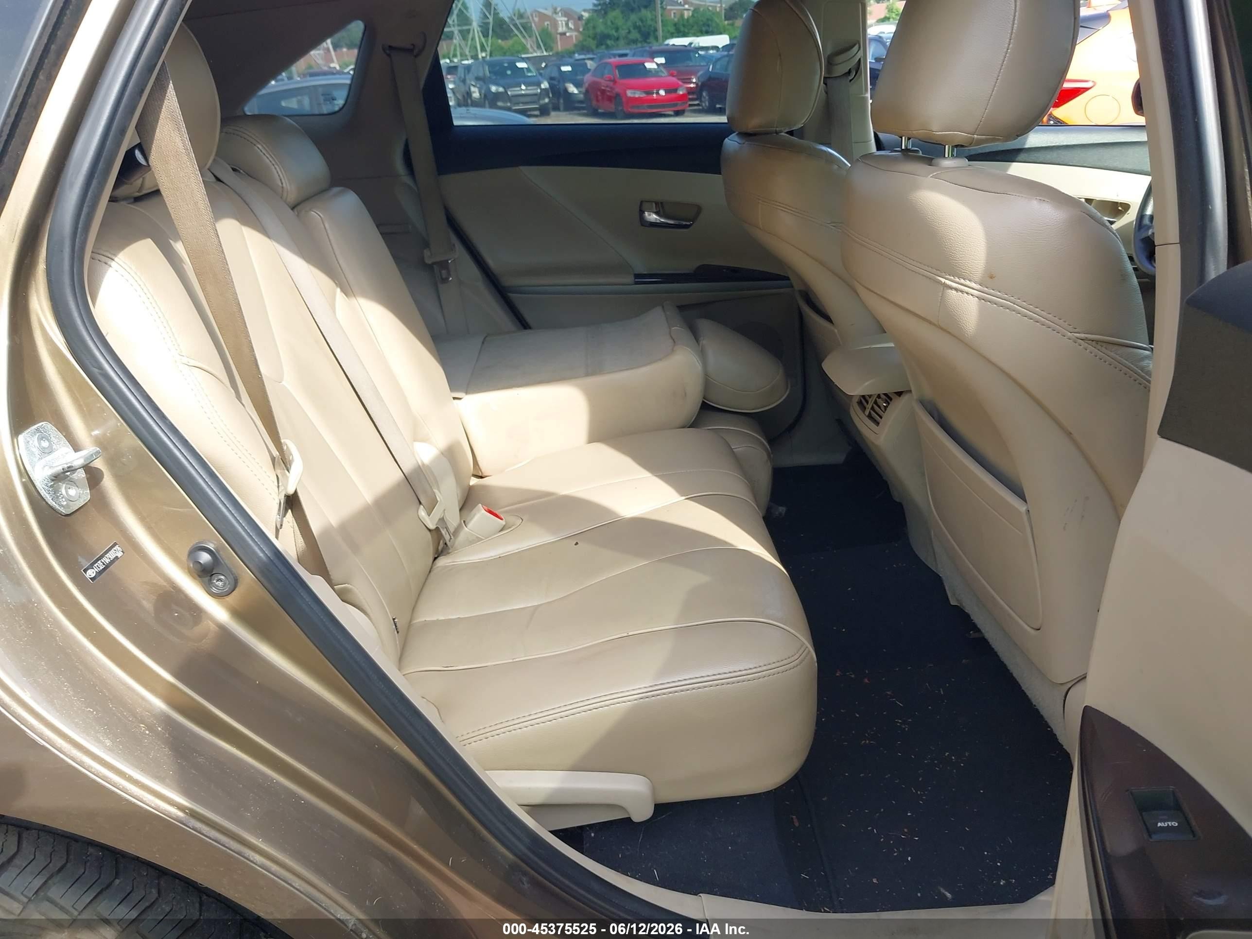 2009 Toyota Venza   Brown vin: 4T3ZE11A79U005226