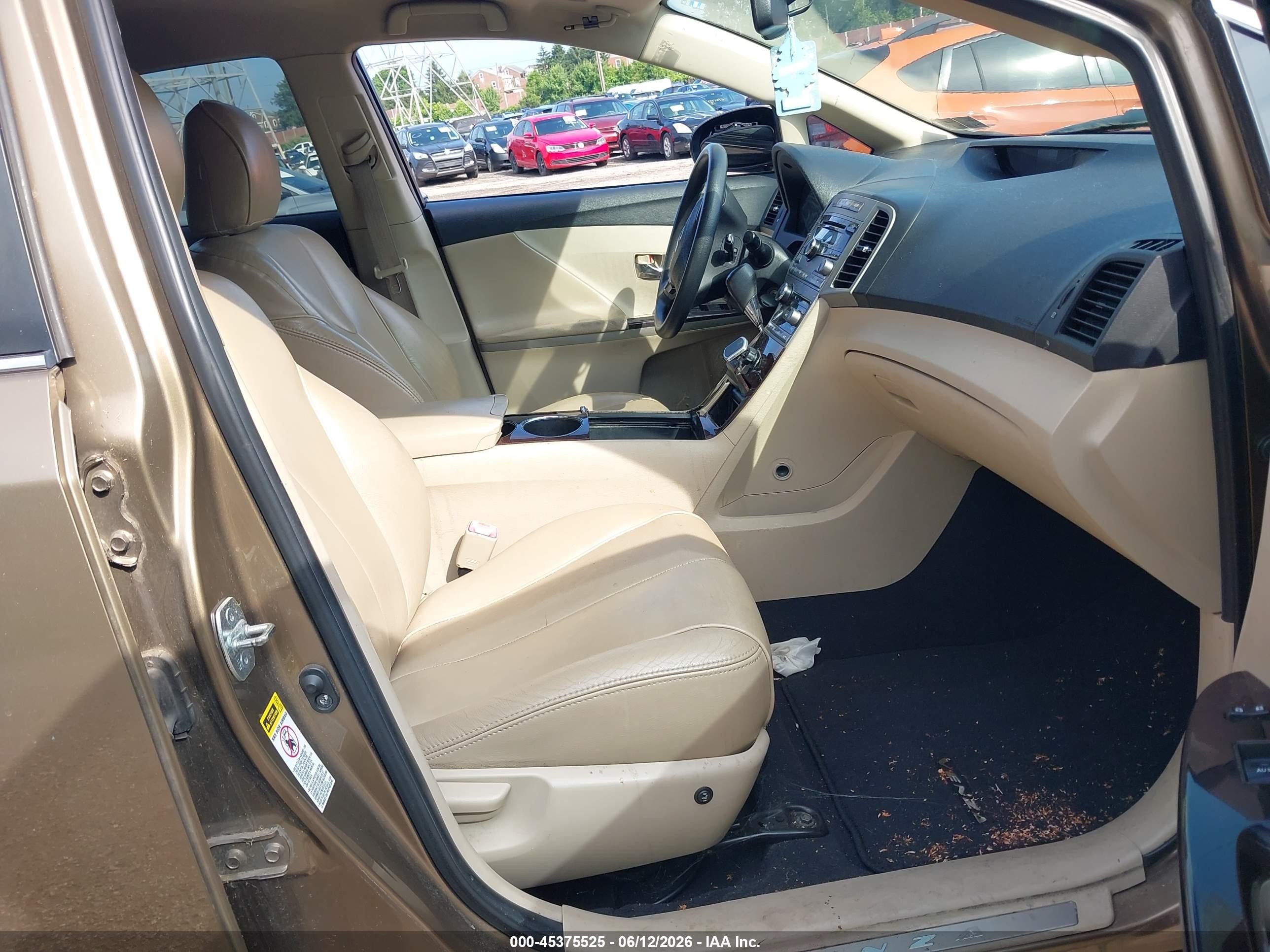 2009 Toyota Venza   Brown vin: 4T3ZE11A79U005226