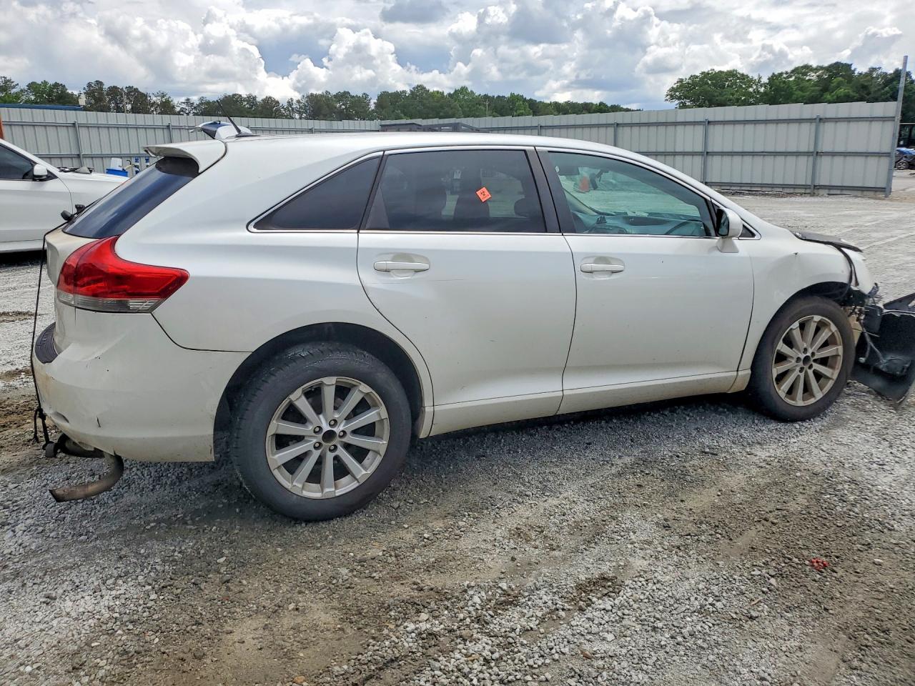 2009 Toyota Venza Fwd 4cyl White vin: 4T3ZE11A79U012497