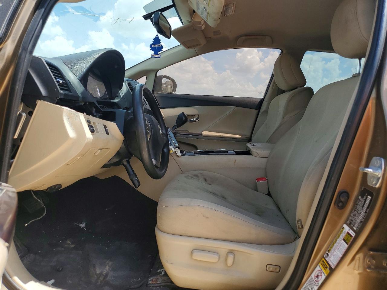 2009 Toyota Venza Fwd 4cyl Tan vin: 4T3ZE11A79U016310