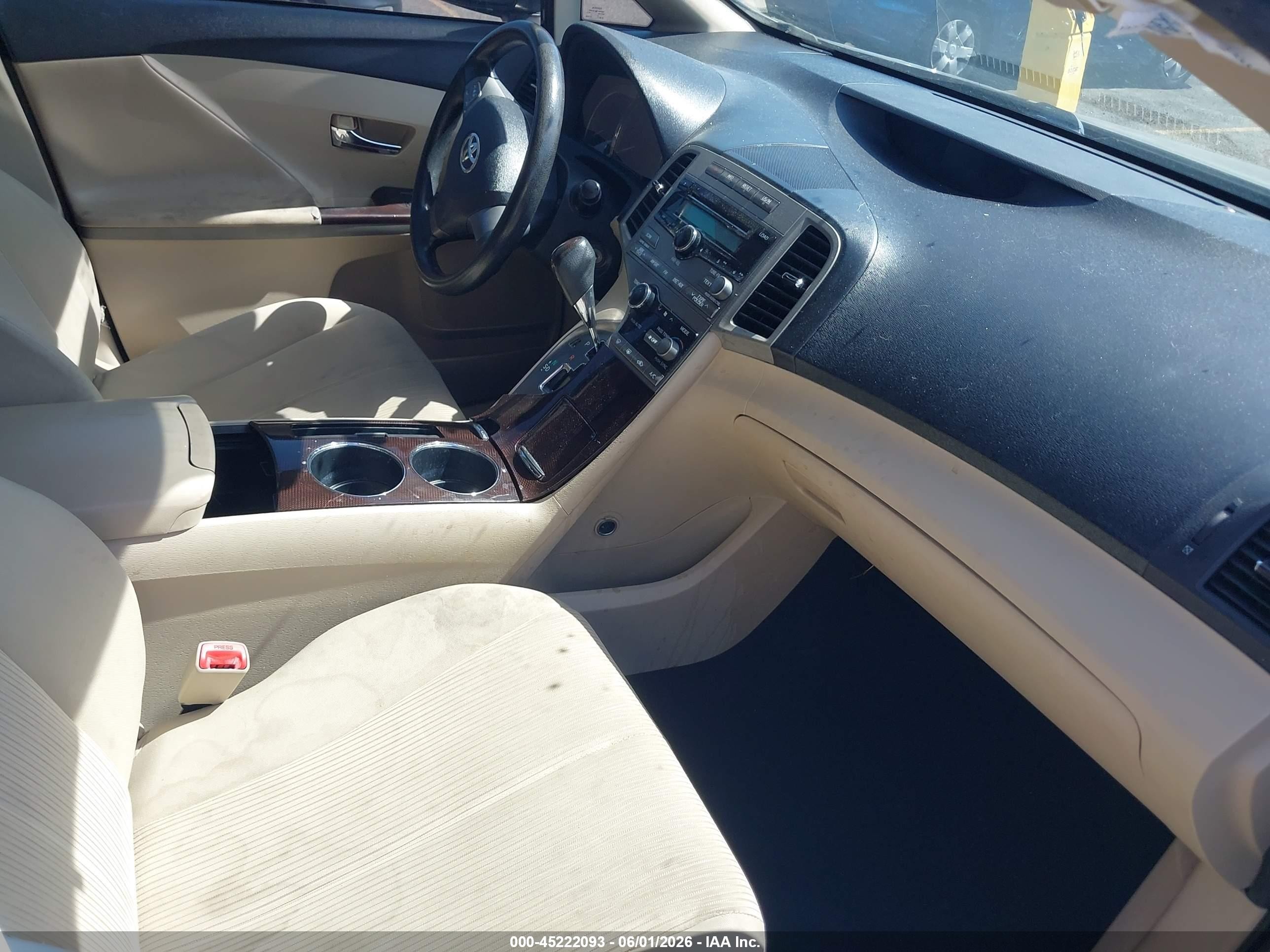 2009 Toyota Venza   Gray vin: 4T3ZE11A89U002349