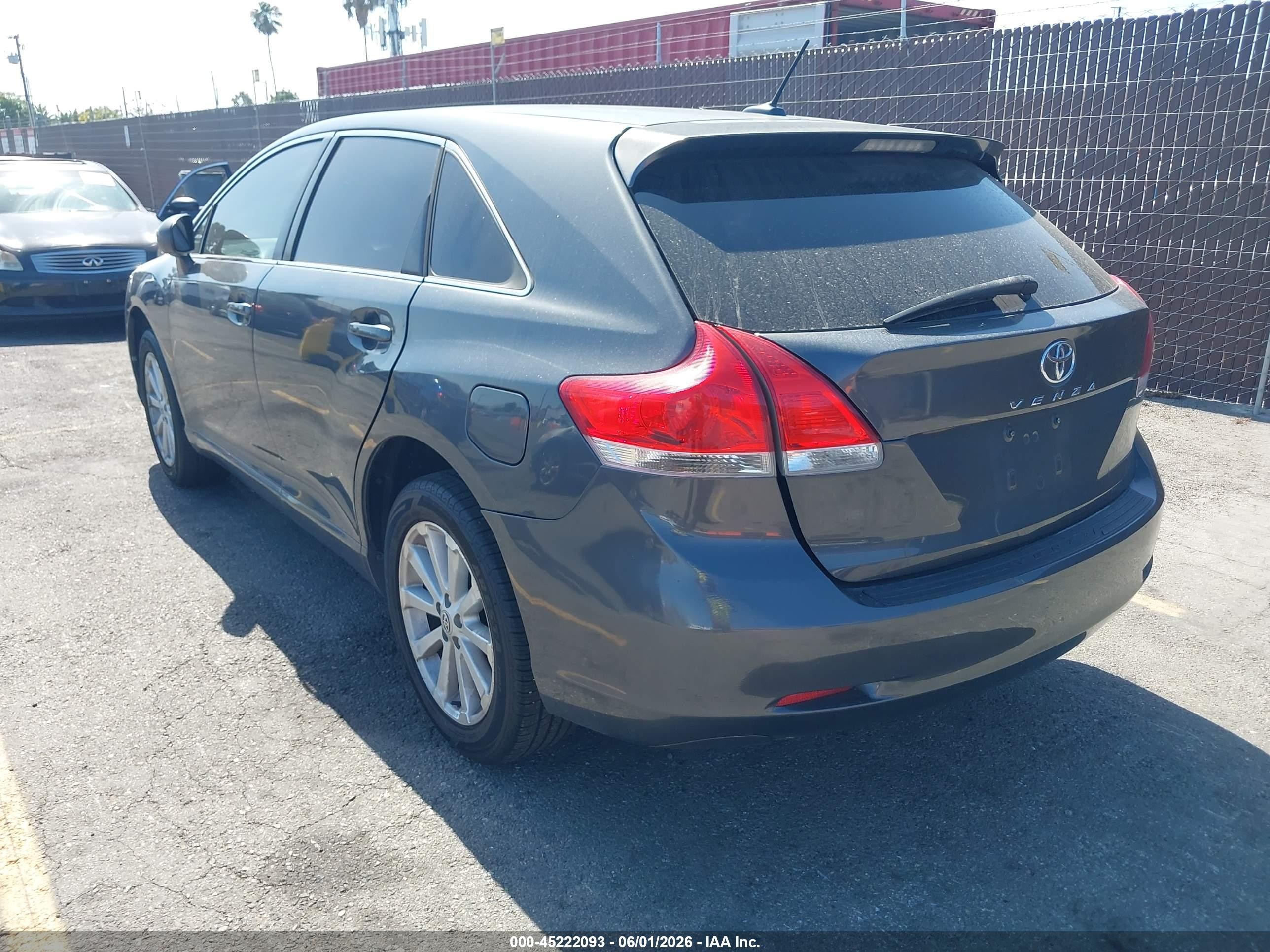 2009 Toyota Venza   Gray vin: 4T3ZE11A89U002349