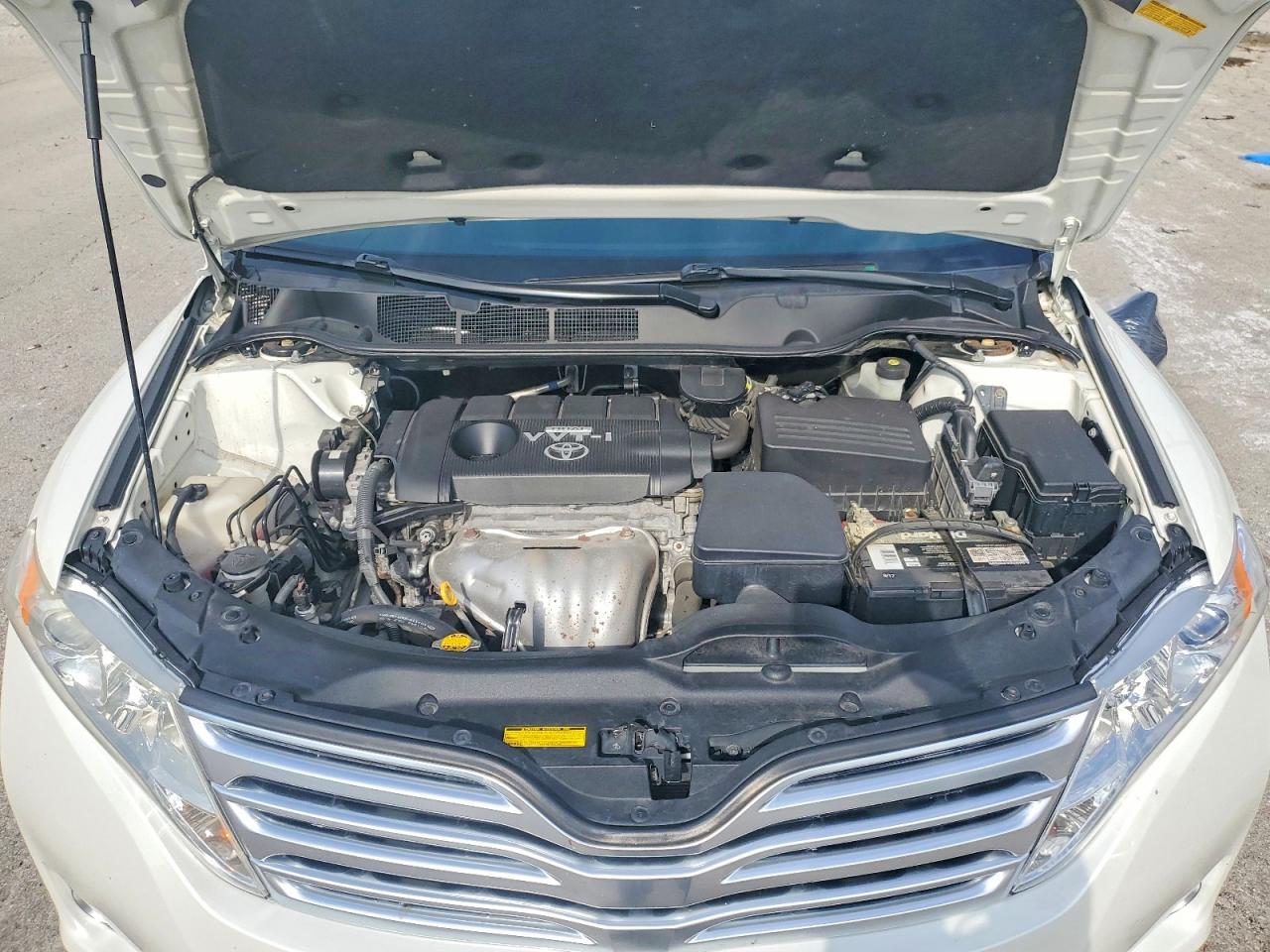 2009 Toyota Venza Fwd 4cyl White vin: 4T3ZE11A89U008376