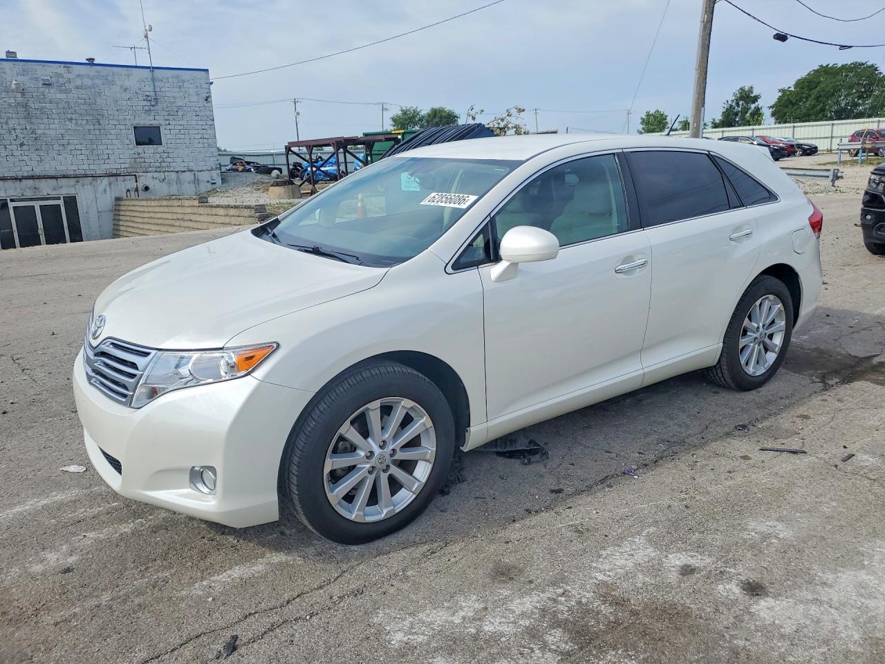 2009 Toyota Venza Fwd 4cyl Белый vin: 4T3ZE11A89U008376