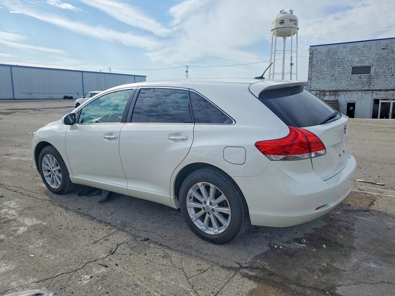 2009 Toyota Venza Fwd 4cyl White vin: 4T3ZE11A89U008376