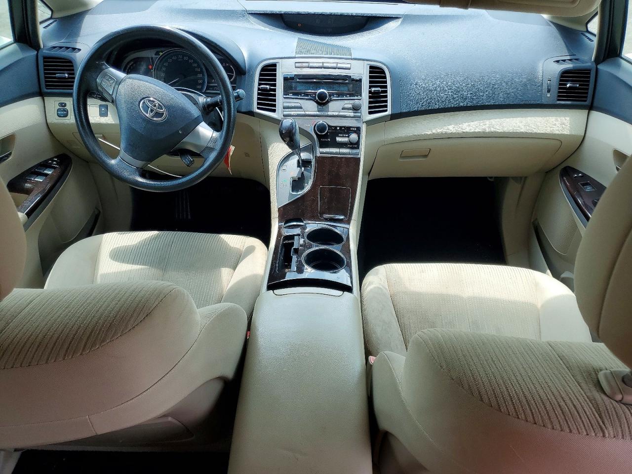 2009 Toyota Venza Fwd 4cyl White vin: 4T3ZE11A99U007978