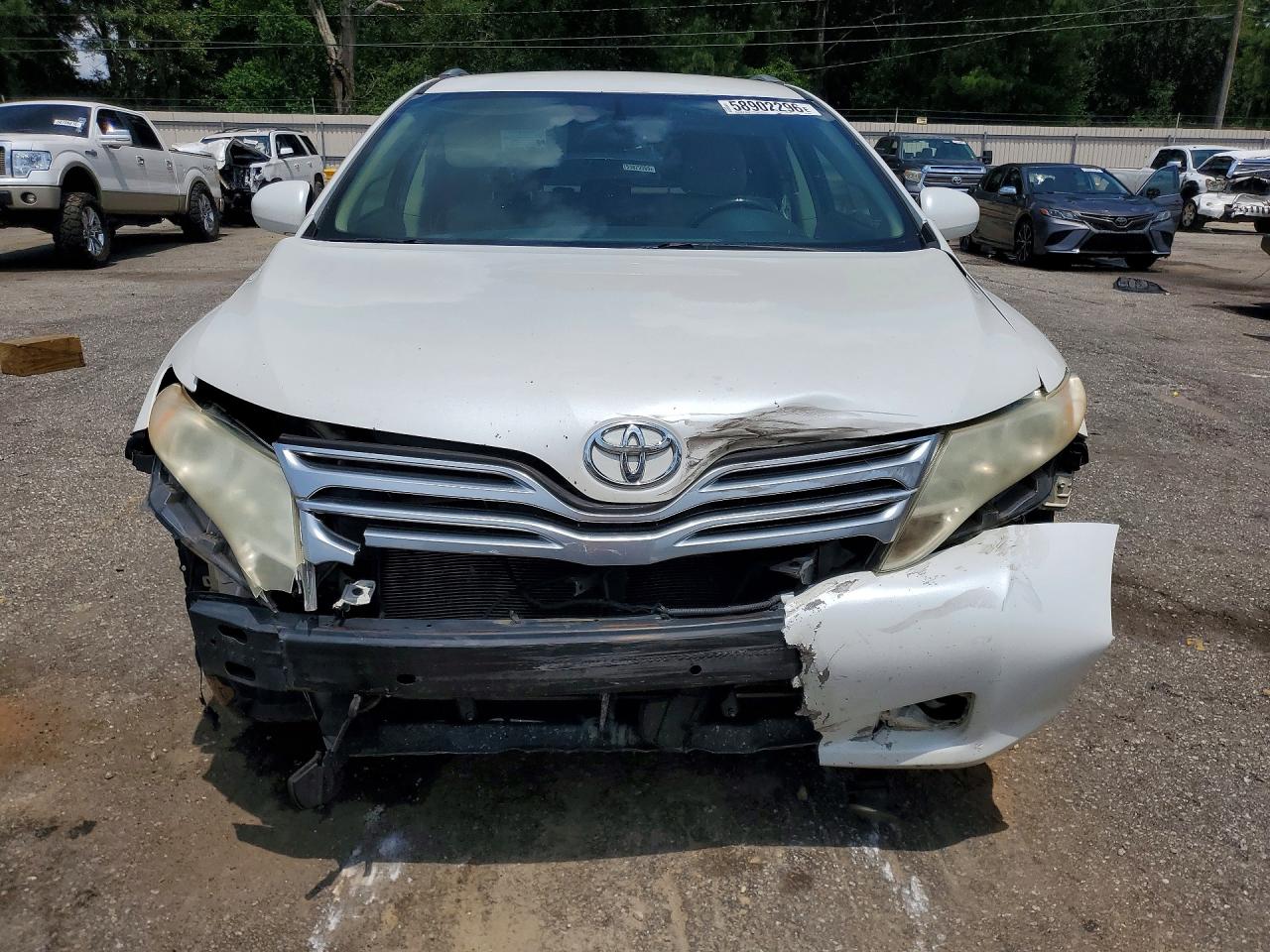 2009 Toyota Venza Fwd 4cyl White vin: 4T3ZE11A99U007978