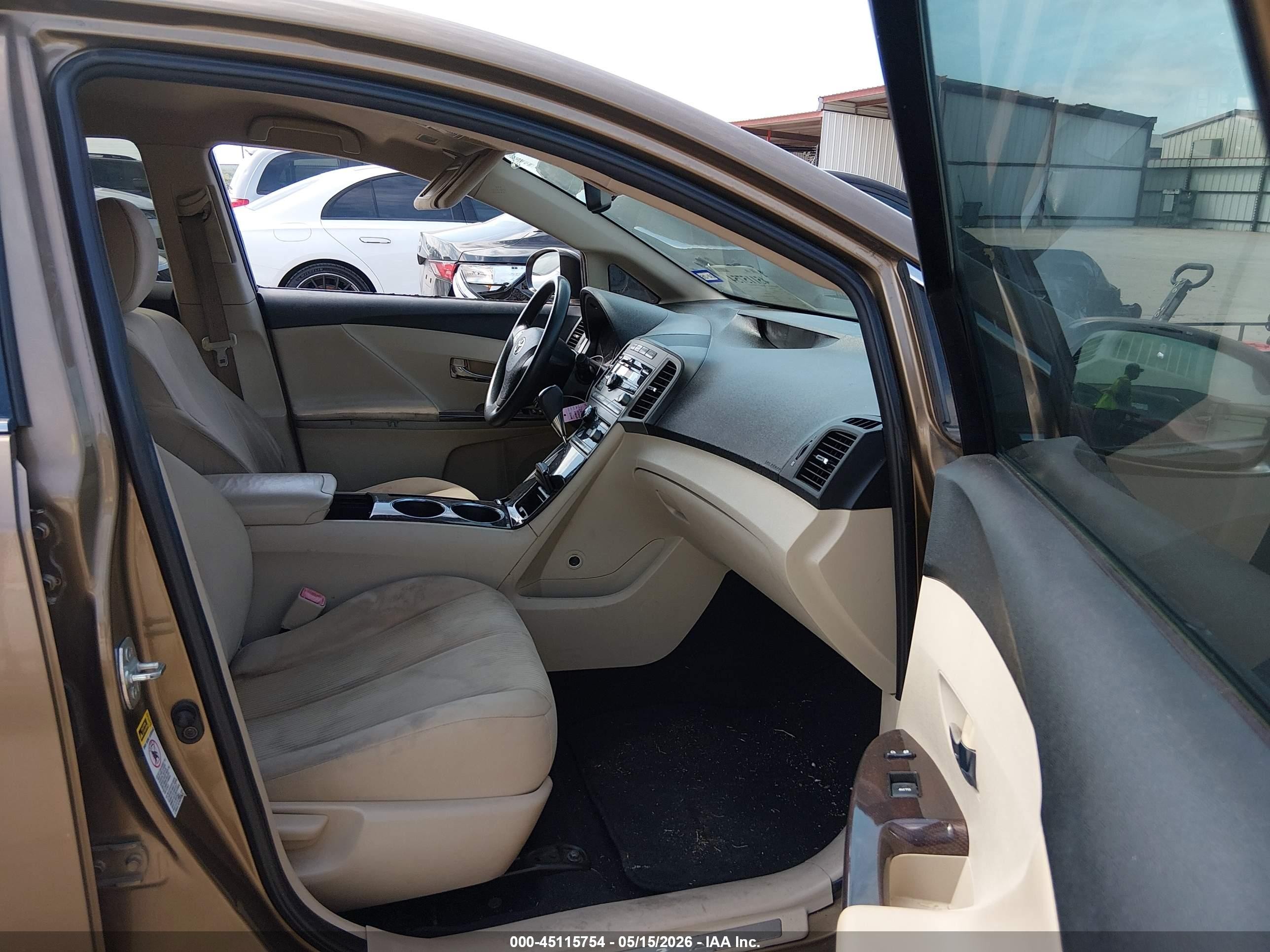 2009 Toyota Venza   Коричневый vin: 4T3ZE11A99U008662