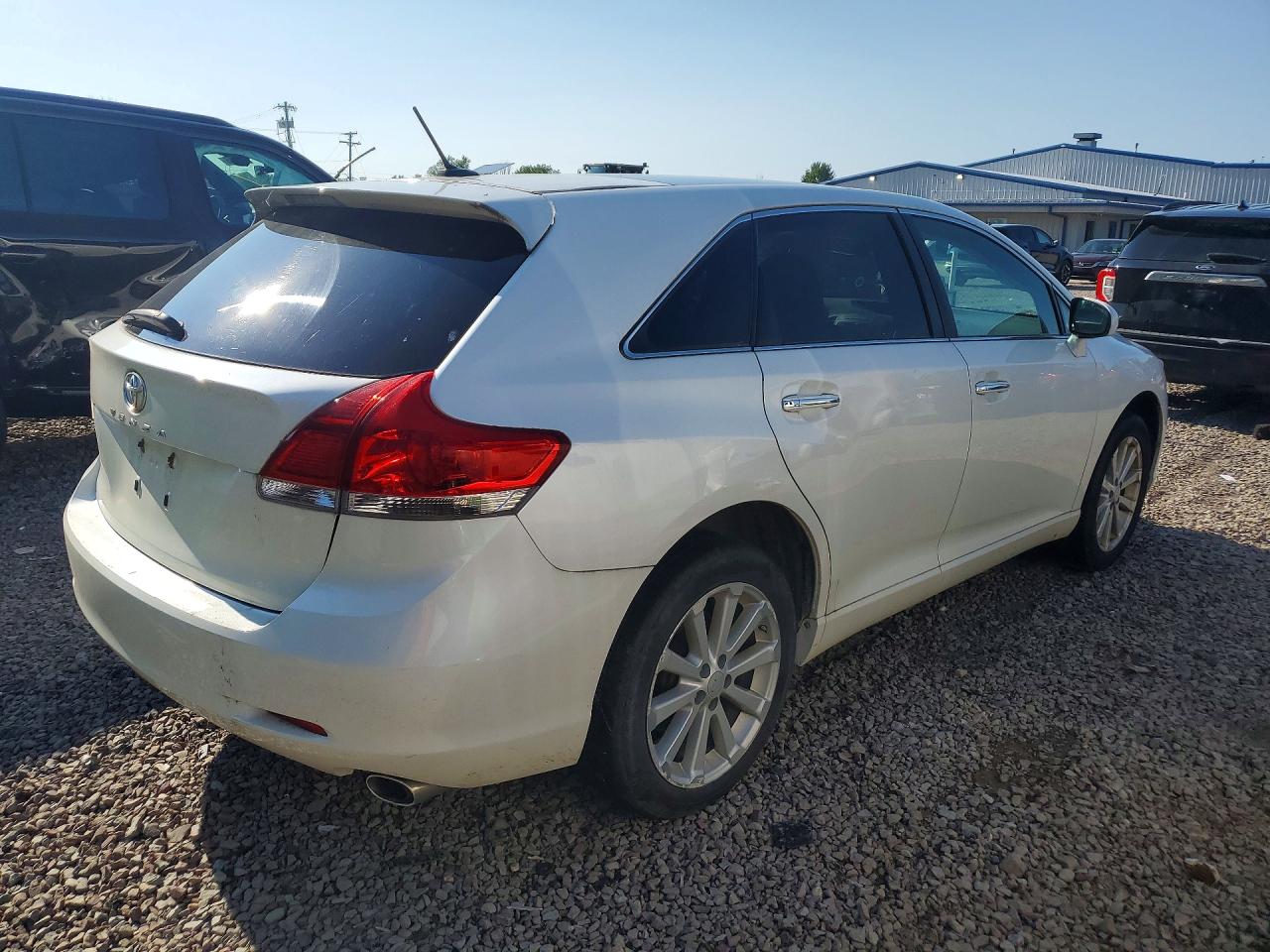 2009 Toyota Venza Fwd 4cyl White vin: 4T3ZE11A99U010296