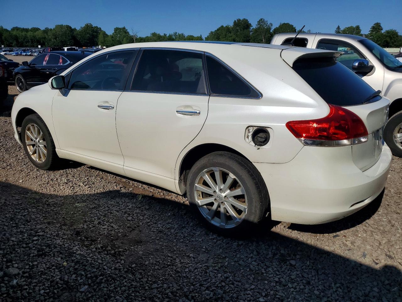 2009 Toyota Venza Fwd 4cyl White vin: 4T3ZE11A99U010296
