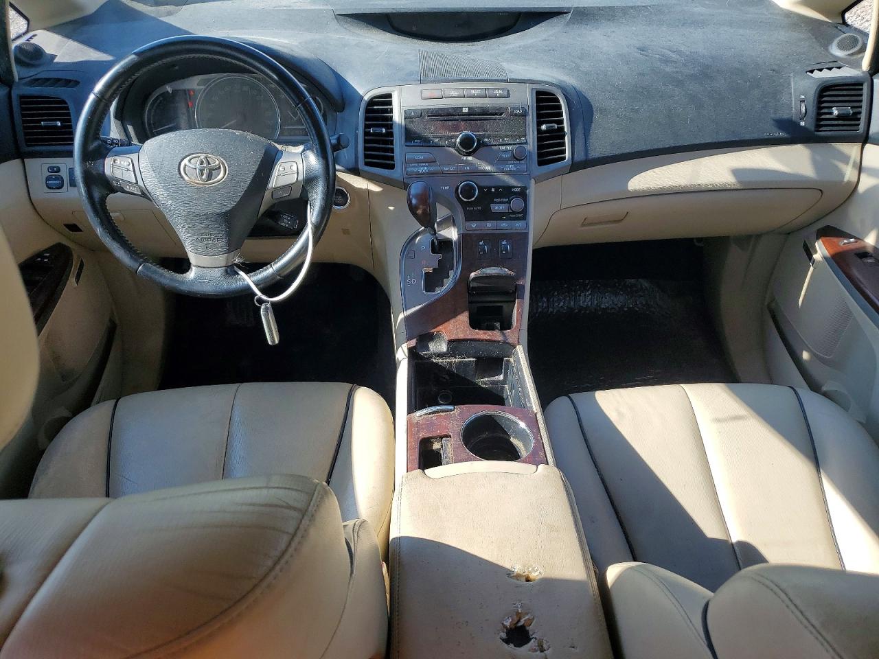 2009 Toyota Venza Fwd 4cyl White vin: 4T3ZE11A99U010296