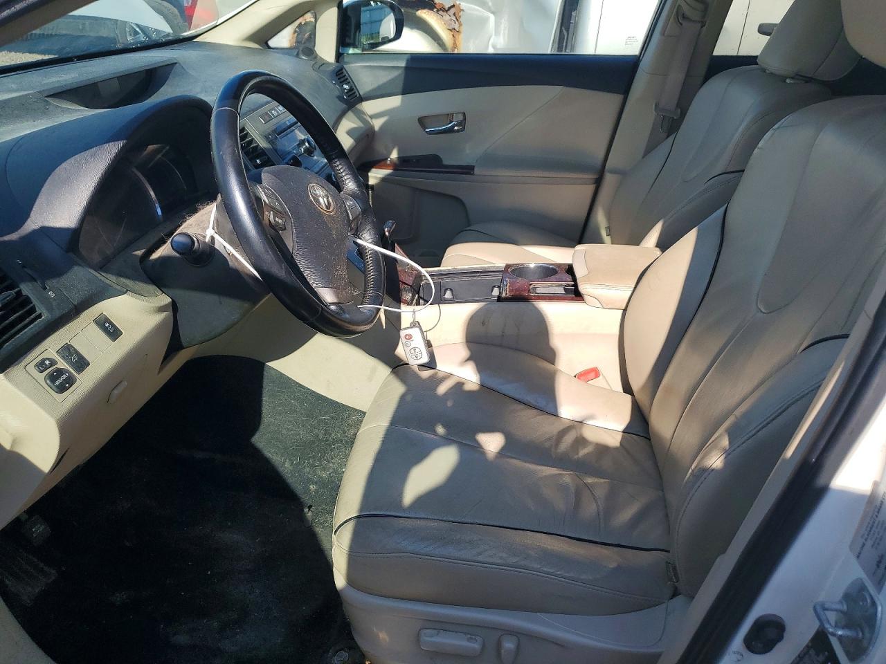 2009 Toyota Venza Fwd 4cyl White vin: 4T3ZE11A99U010296