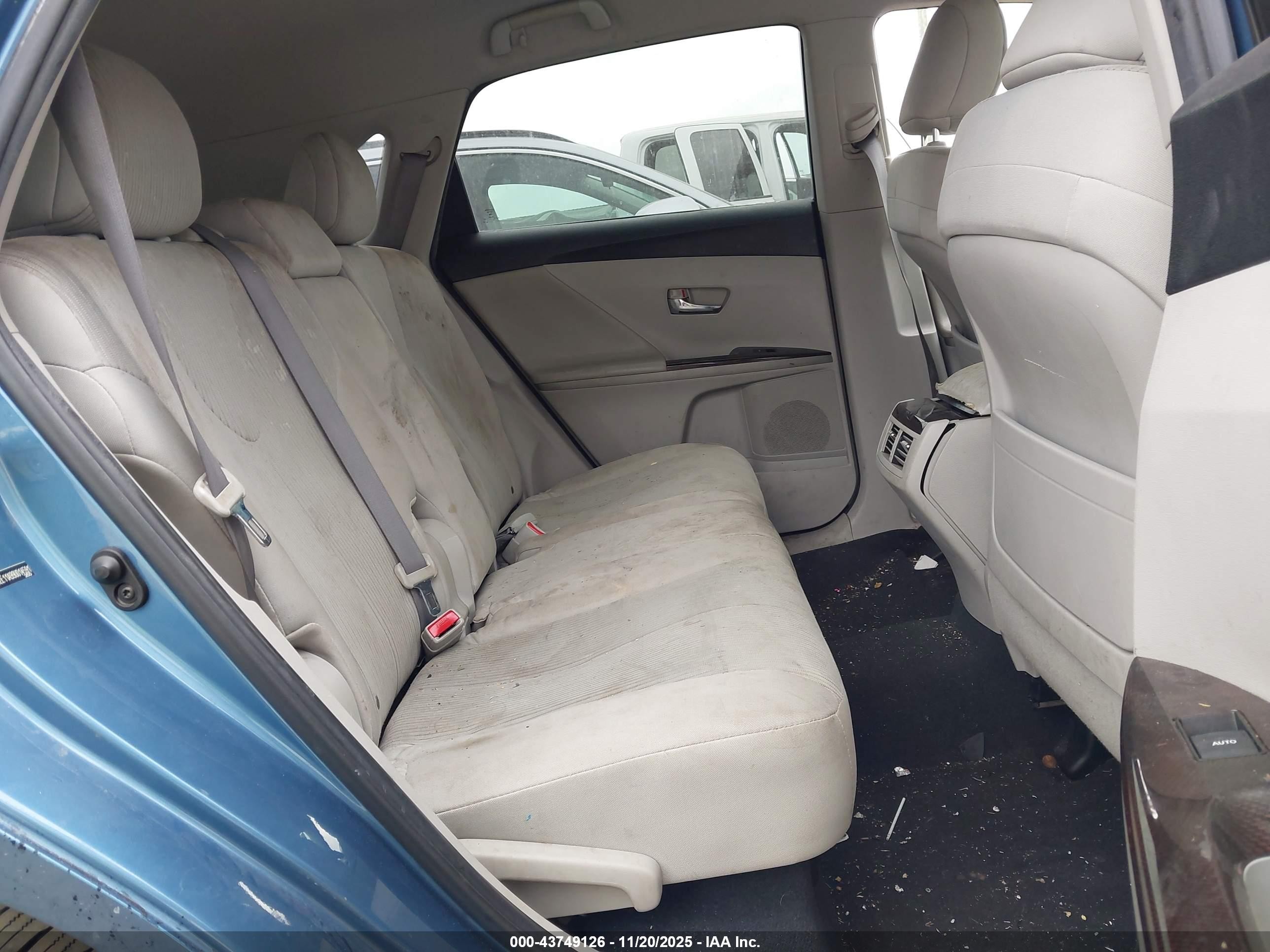 2009 Toyota Venza   Blue vin: 4T3ZE11A99U014591