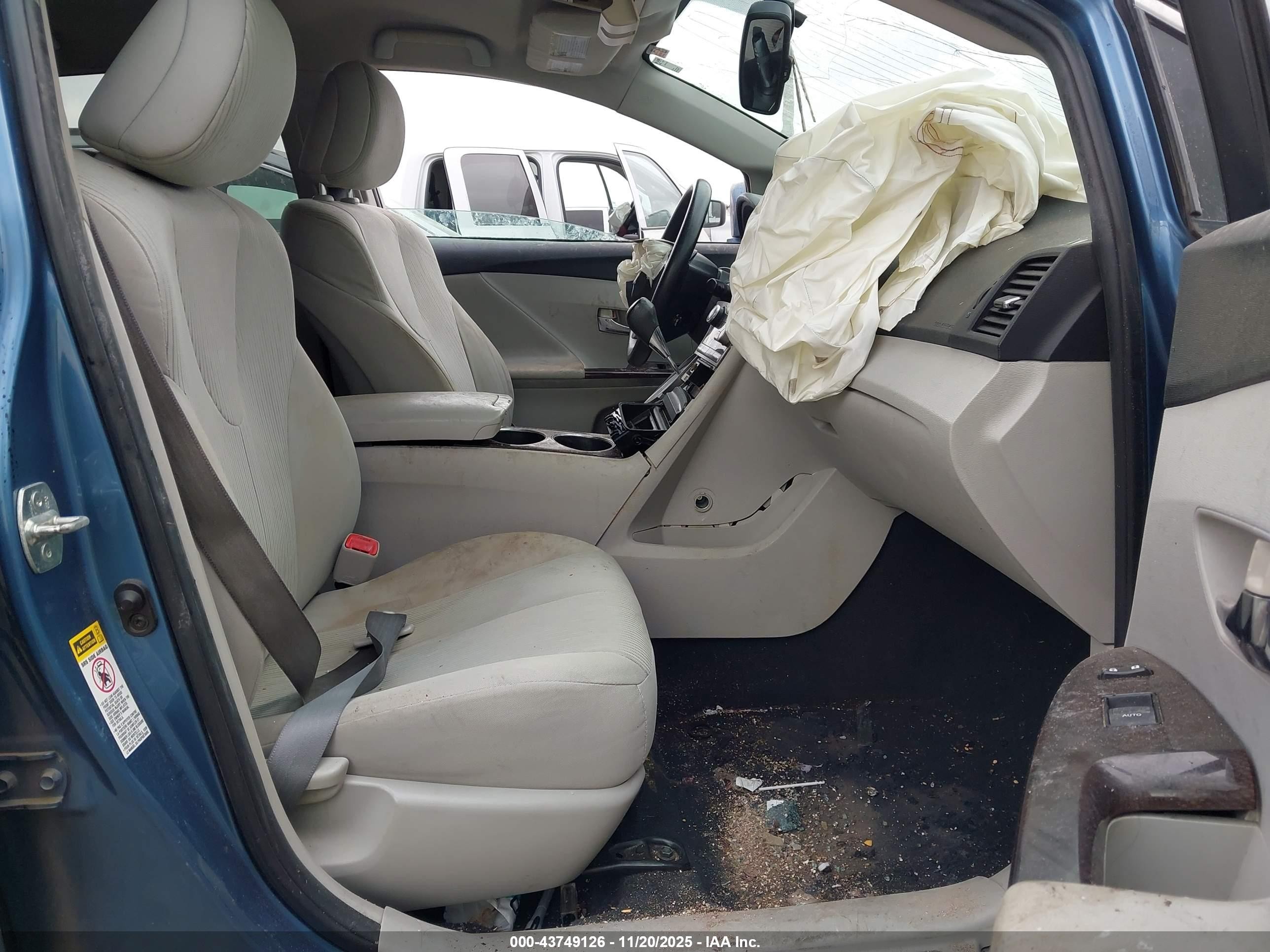 2009 Toyota Venza   Blue vin: 4T3ZE11A99U014591