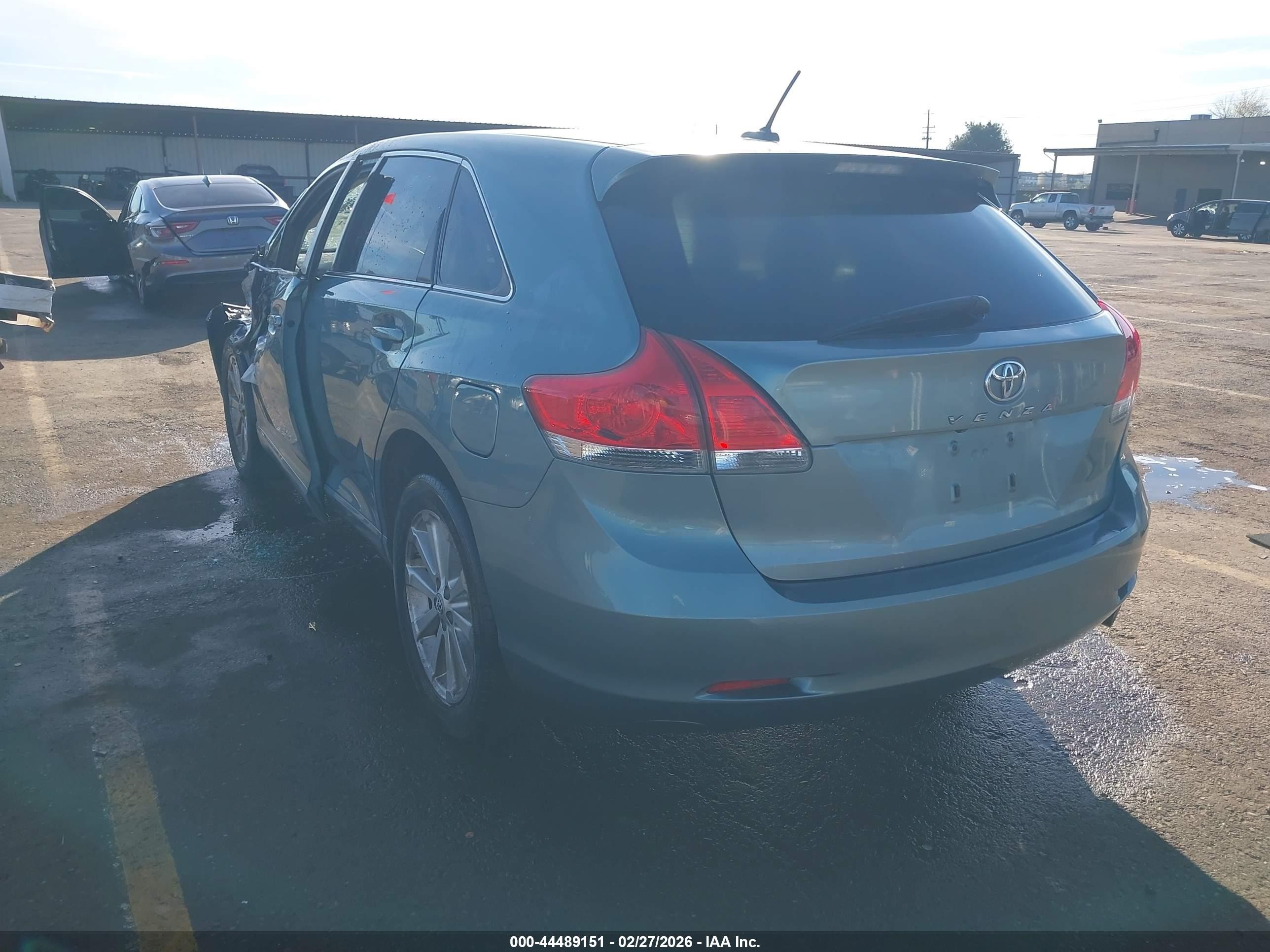 2009 Toyota Venza   Синий vin: 4T3ZE11A99U015546