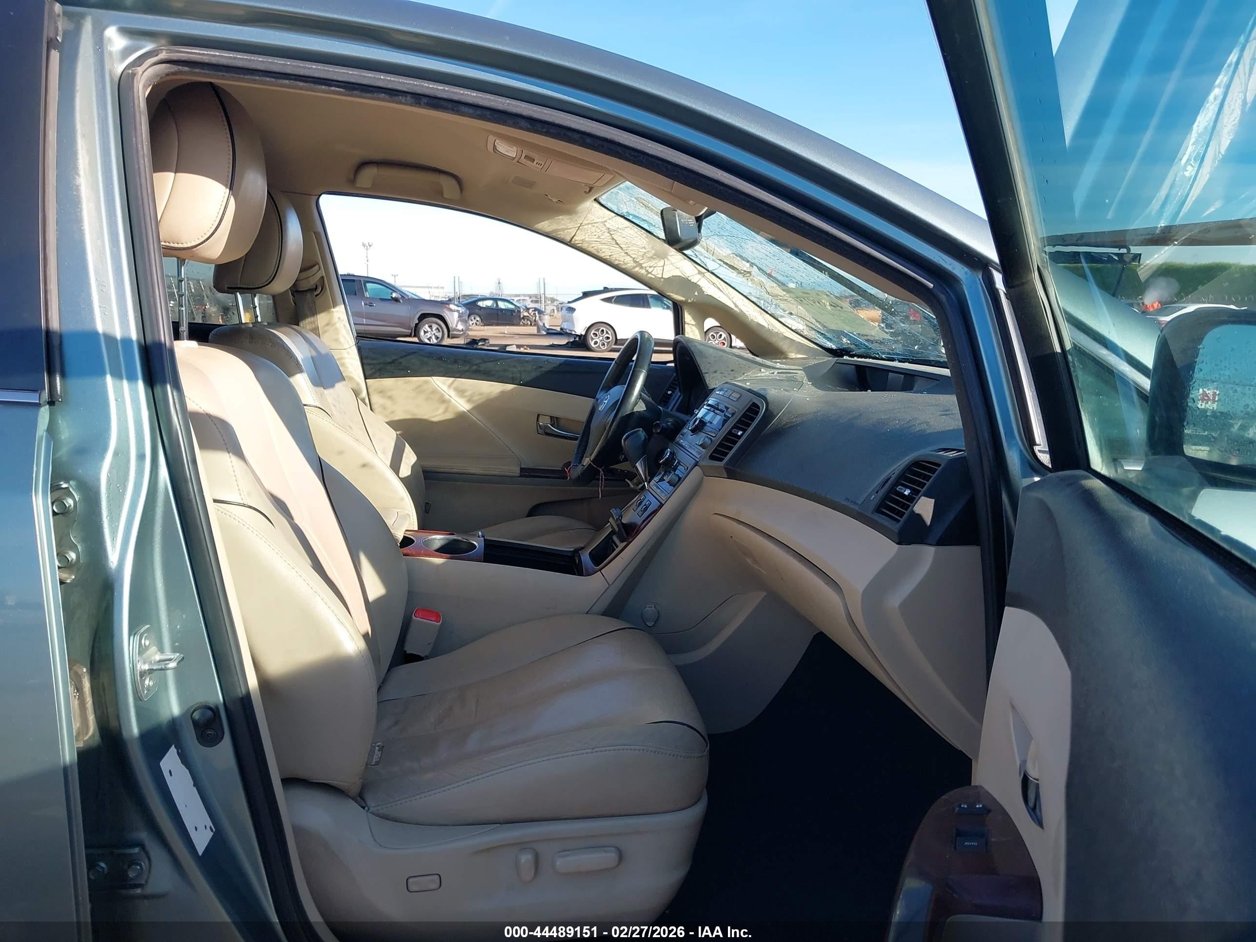 2009 Toyota Venza   Синий vin: 4T3ZE11A99U015546