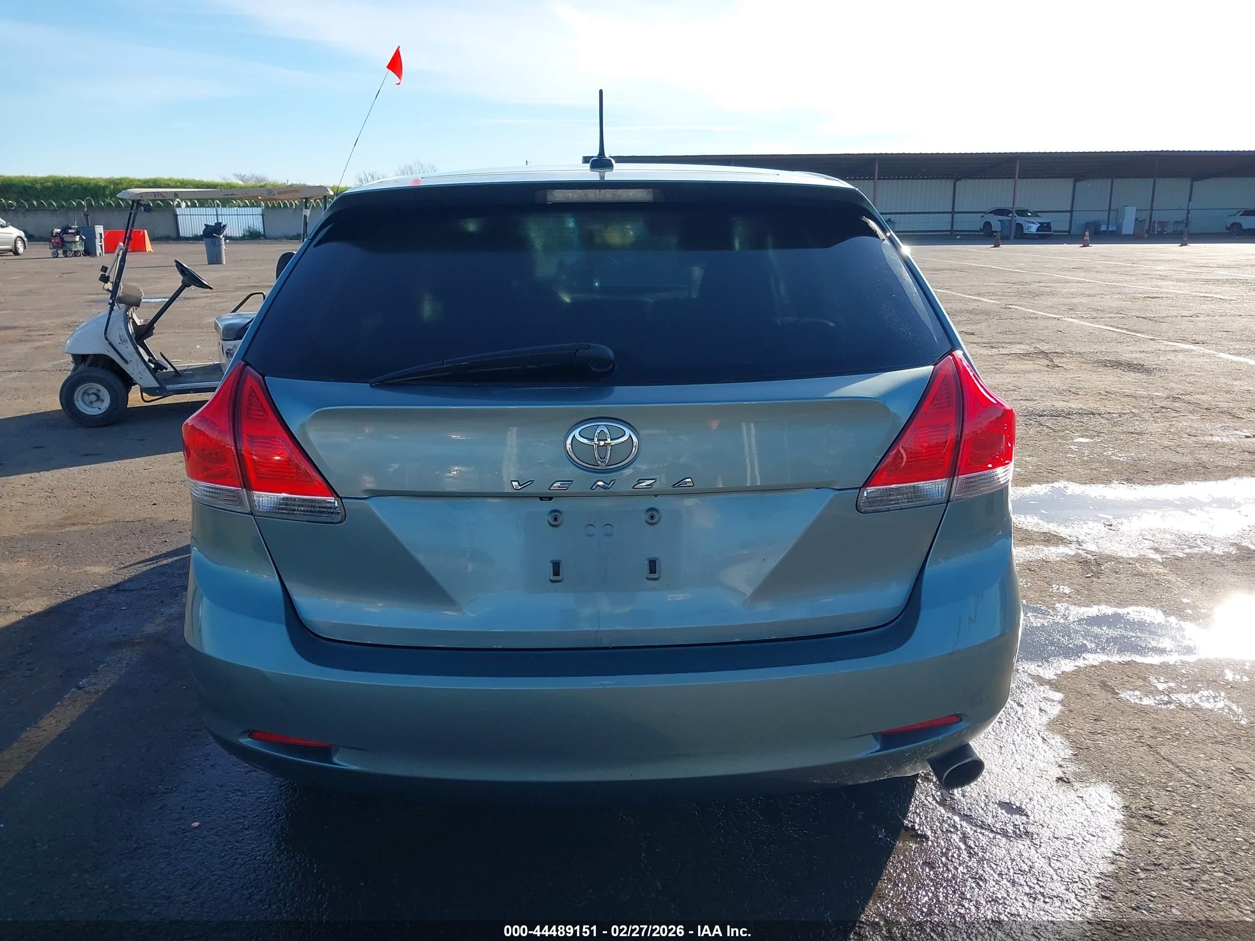 2009 Toyota Venza   Синий vin: 4T3ZE11A99U015546