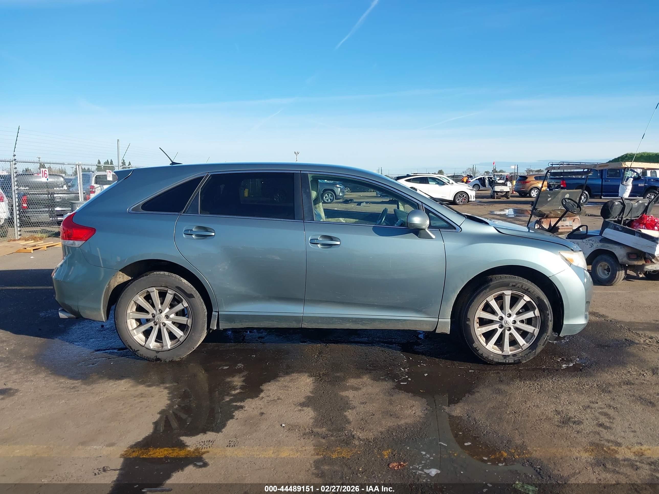 2009 Toyota Venza   Синий vin: 4T3ZE11A99U015546