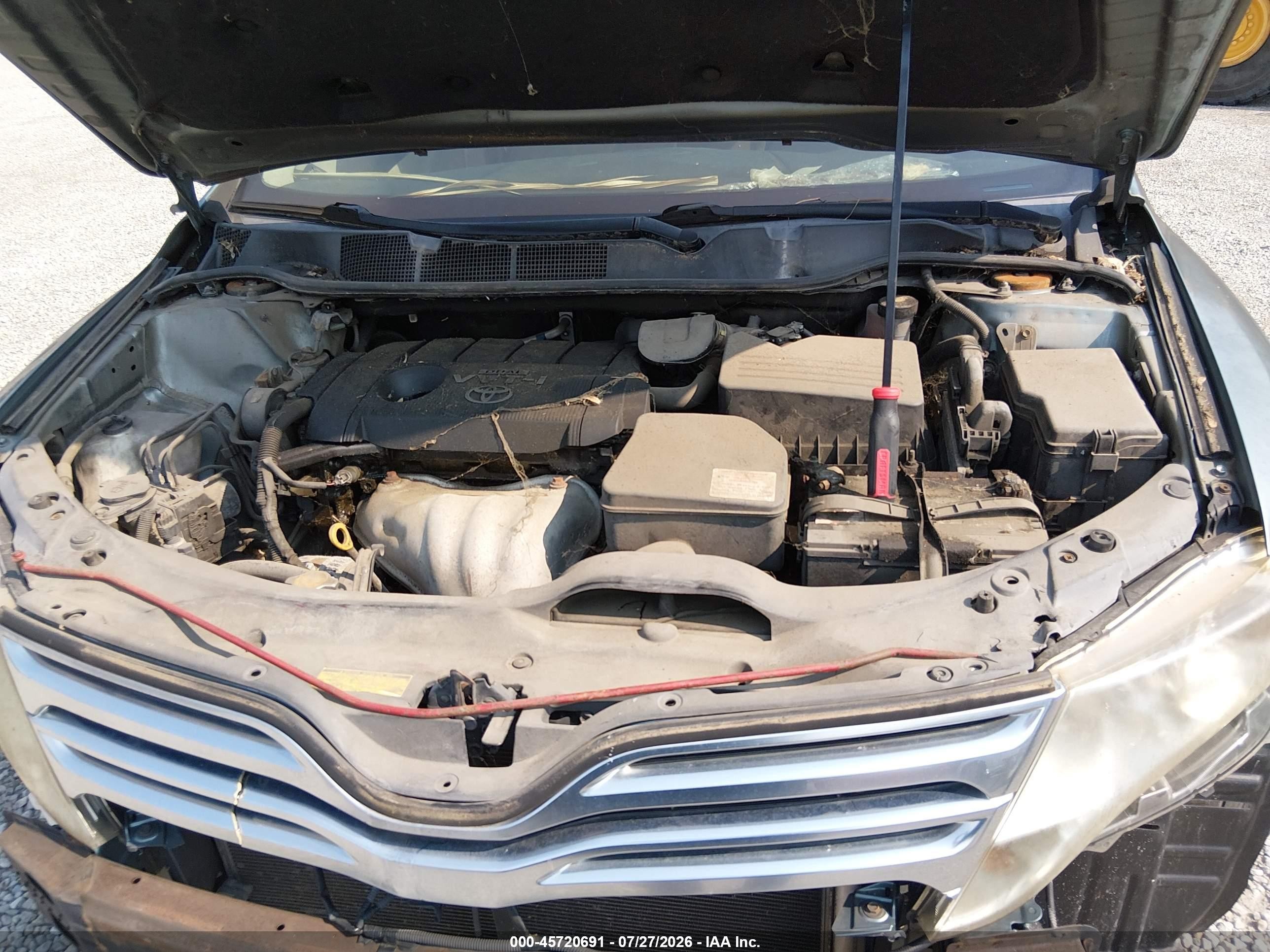 2009 Toyota Venza   Green vin: 4T3ZE11AX9U001395