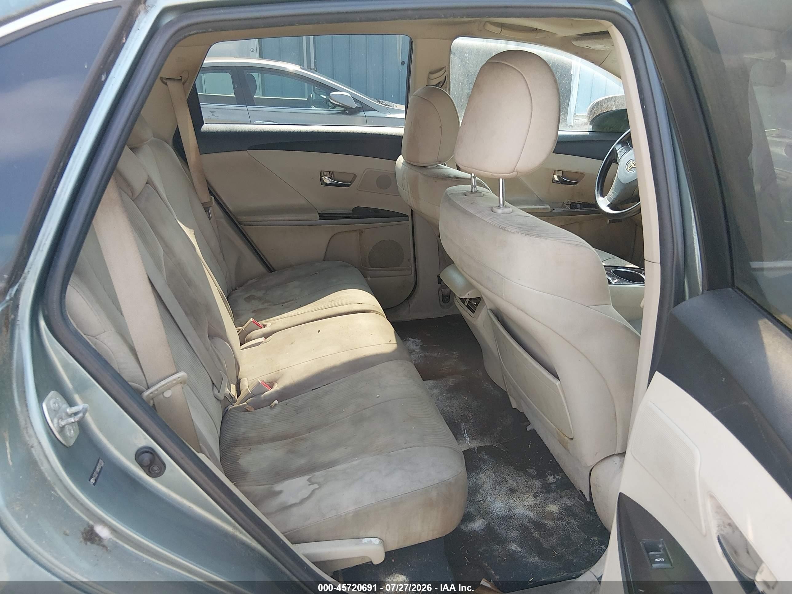 2009 Toyota Venza   Green vin: 4T3ZE11AX9U001395