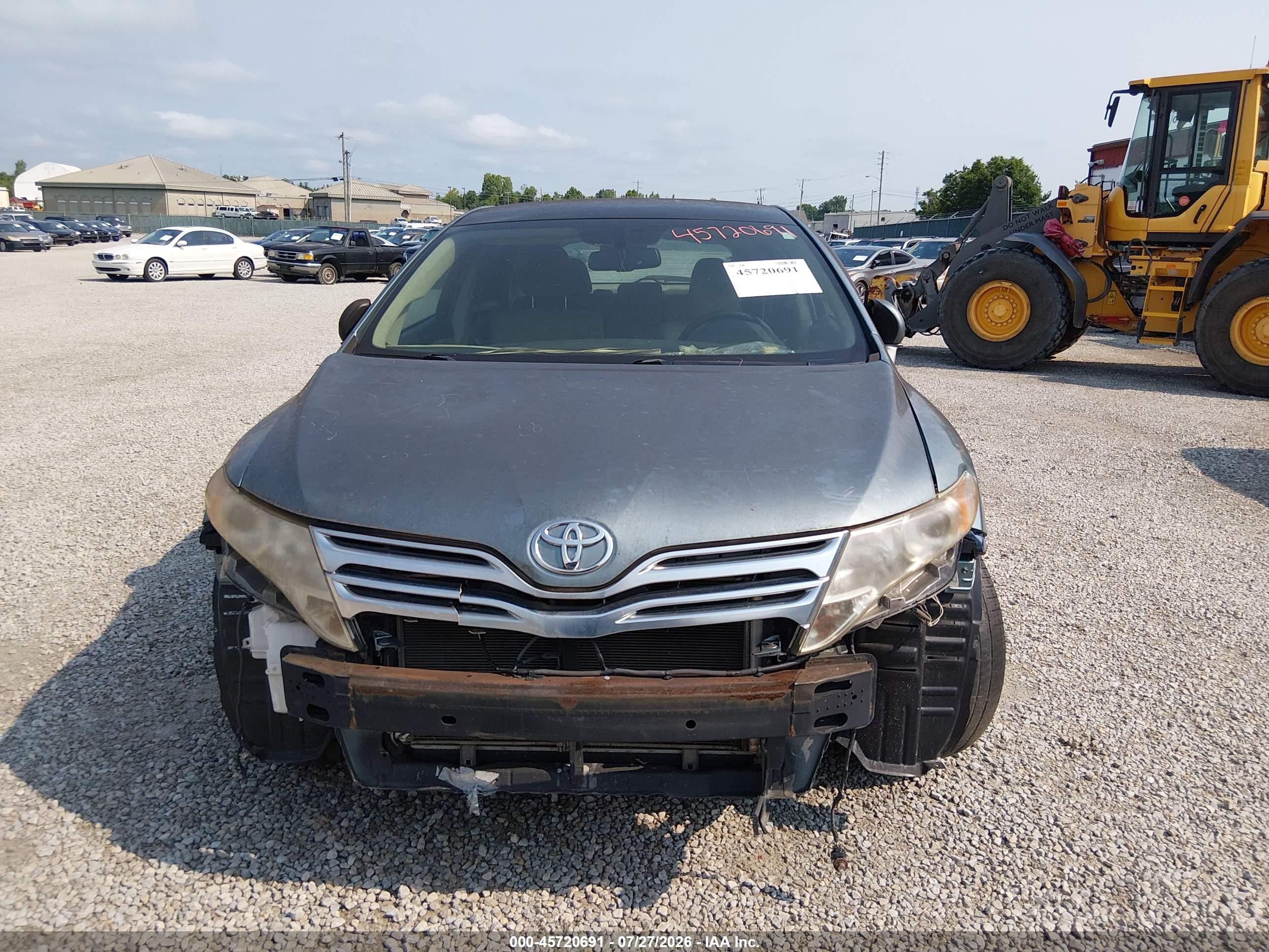 2009 Toyota Venza   Green vin: 4T3ZE11AX9U001395