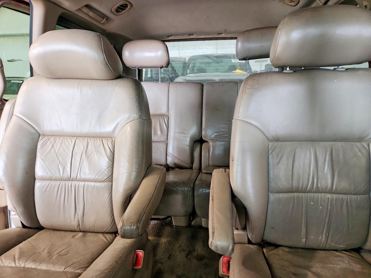 2001 Toyota Sienna Xle Red vin: 4T3ZF13C01U321552