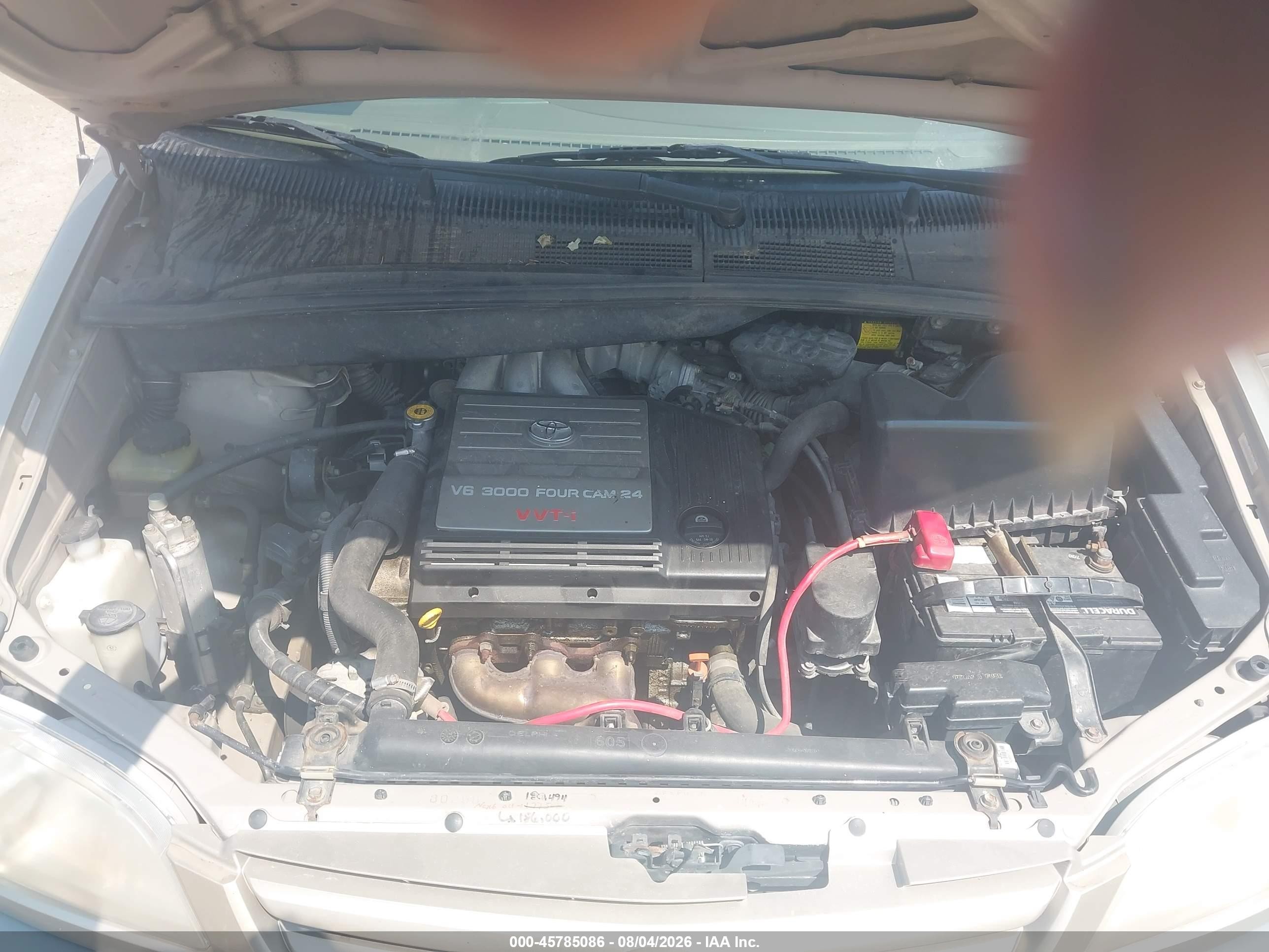 2001 Toyota Sienna Le Gold vin: 4T3ZF13C01U340098