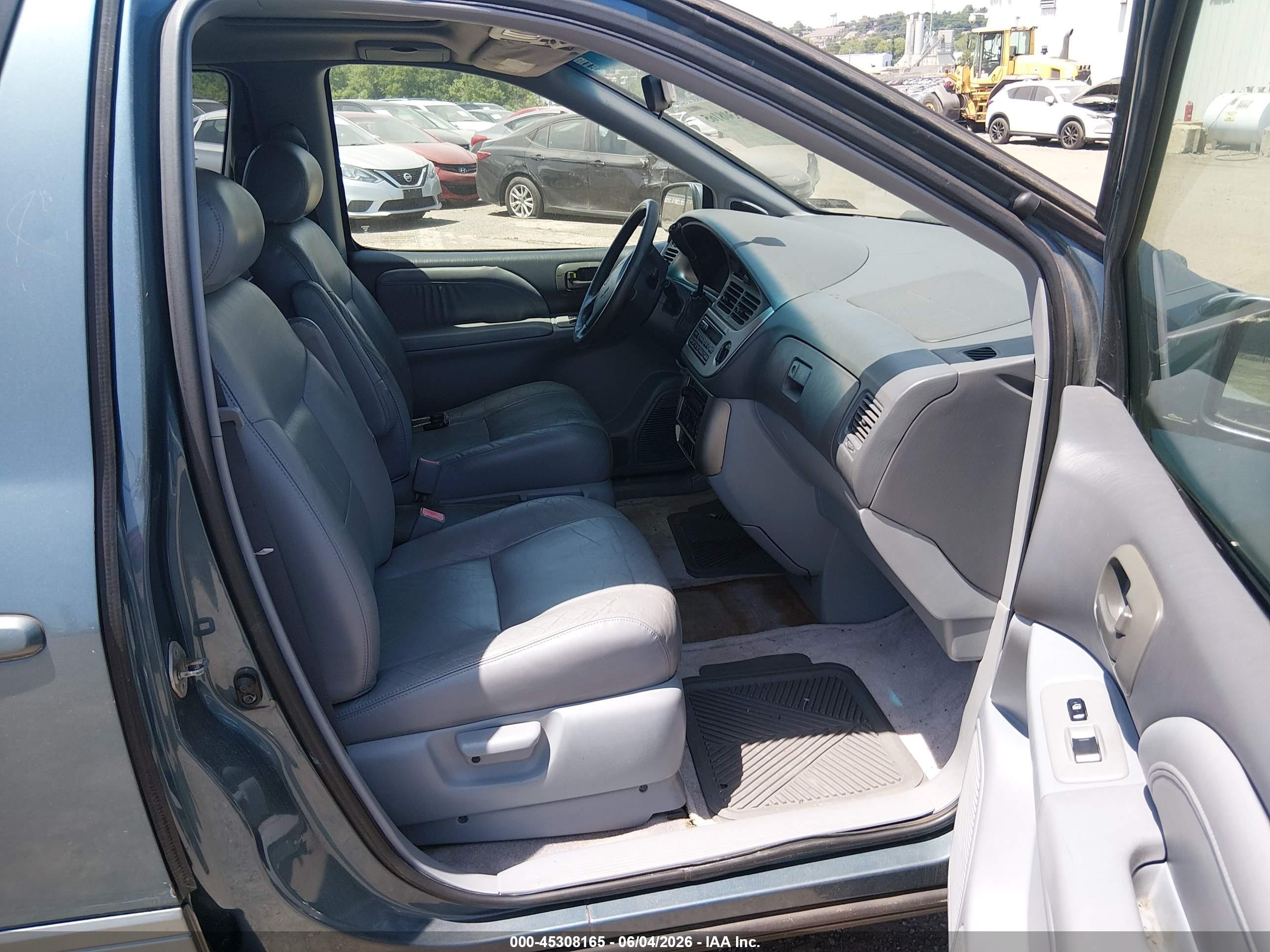 2001 Toyota Sienna Xle Green vin: 4T3ZF13C01U393142