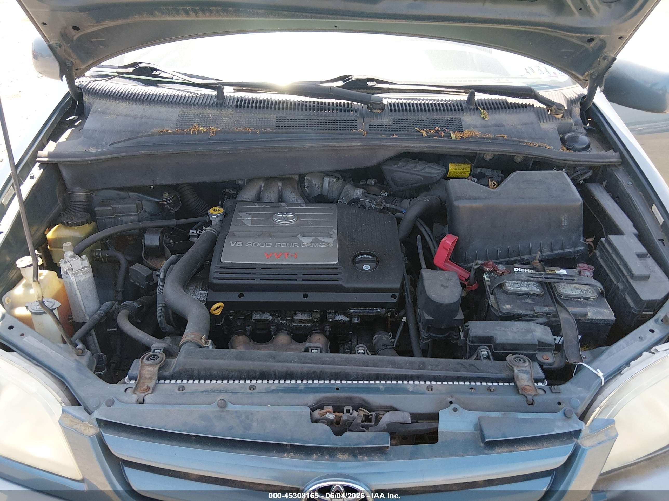 2001 Toyota Sienna Xle Green vin: 4T3ZF13C01U393142