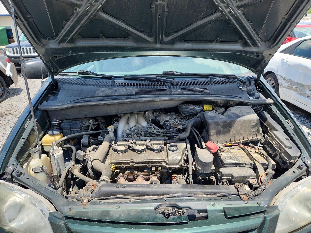 2002 Toyota Sienna Le Green vin: 4T3ZF13C02U472621