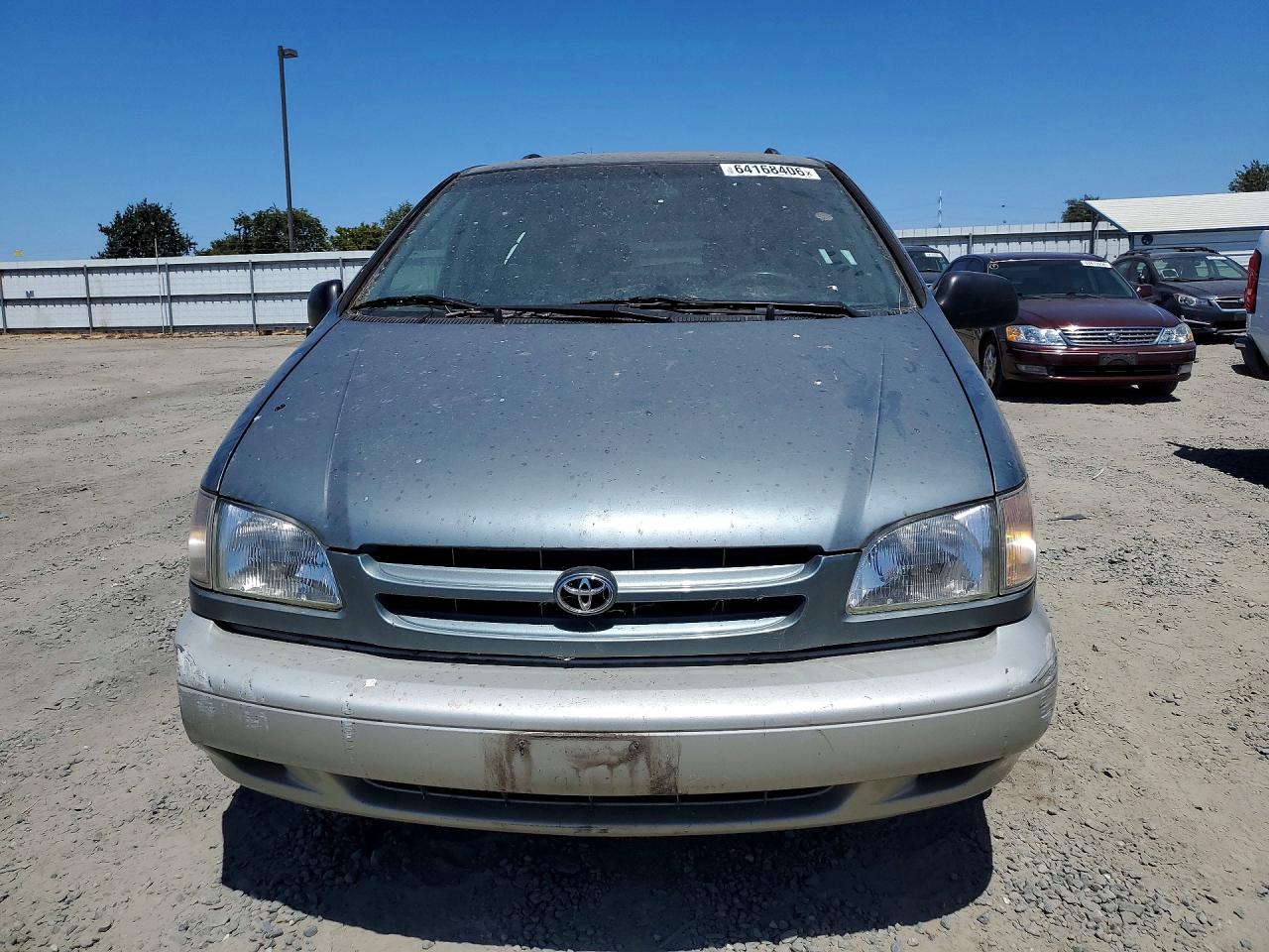 2000 Toyota Sienna Xle Blue vin: 4T3ZF13C0YU300677