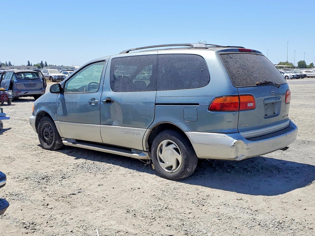 2000 Toyota Sienna Xle Blue vin: 4T3ZF13C0YU300677
