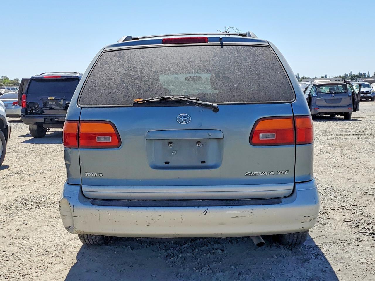 2000 Toyota Sienna Xle Blue vin: 4T3ZF13C0YU300677