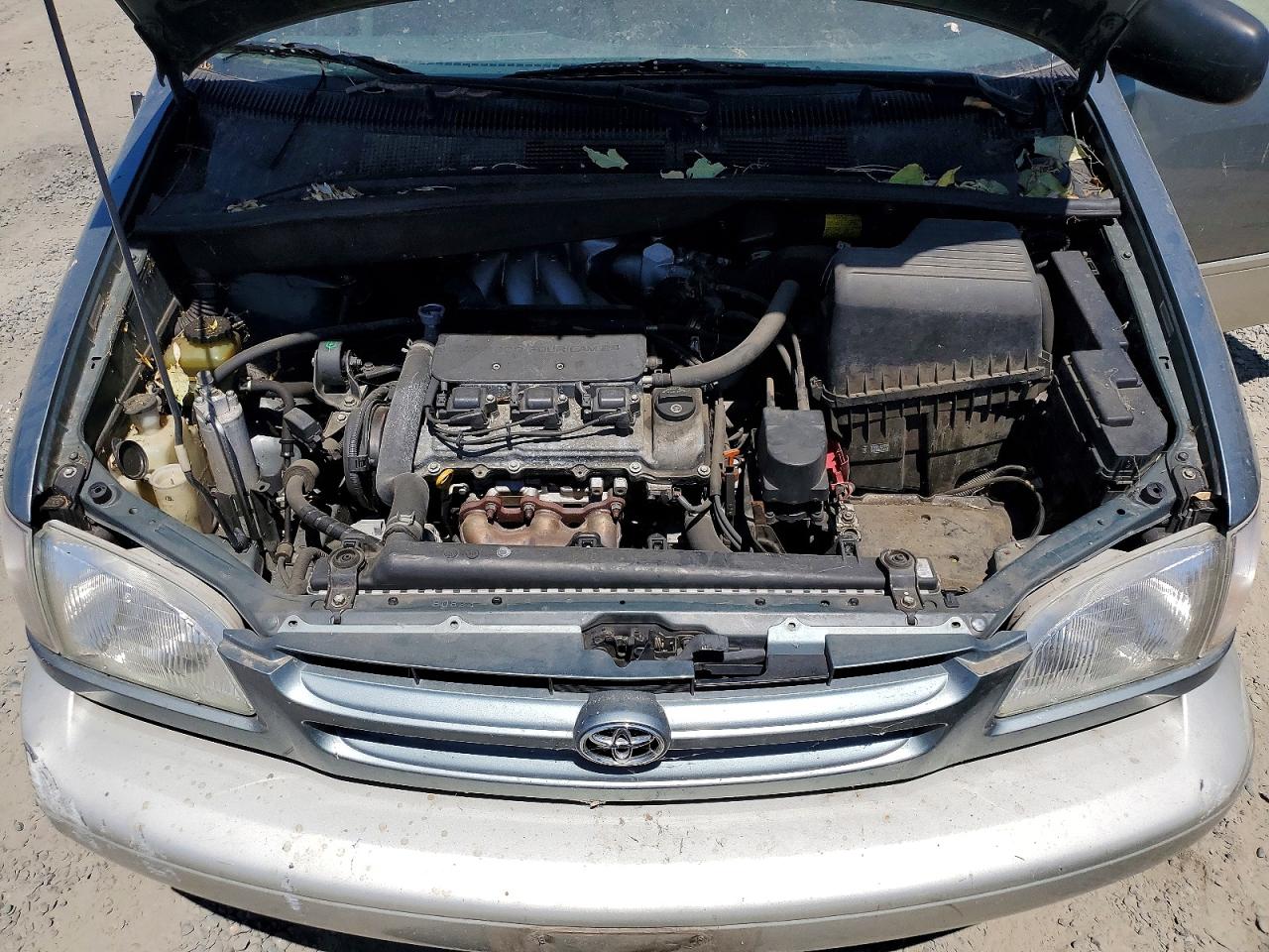 2000 Toyota Sienna Xle Blue vin: 4T3ZF13C0YU300677
