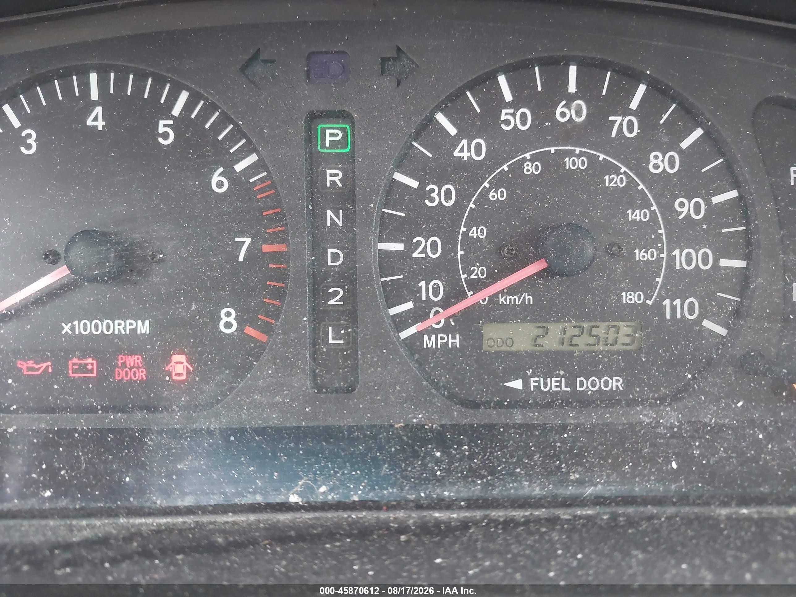 2000 Toyota Sienna Xle Серый vin: 4T3ZF13C1YU188164