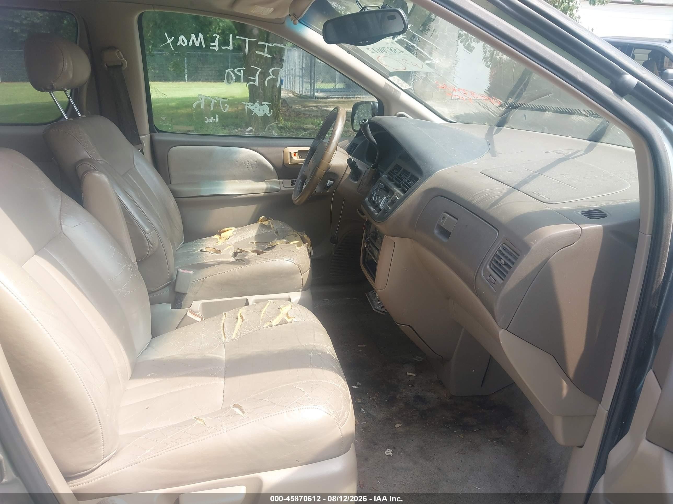 2000 Toyota Sienna Xle Серый vin: 4T3ZF13C1YU188164