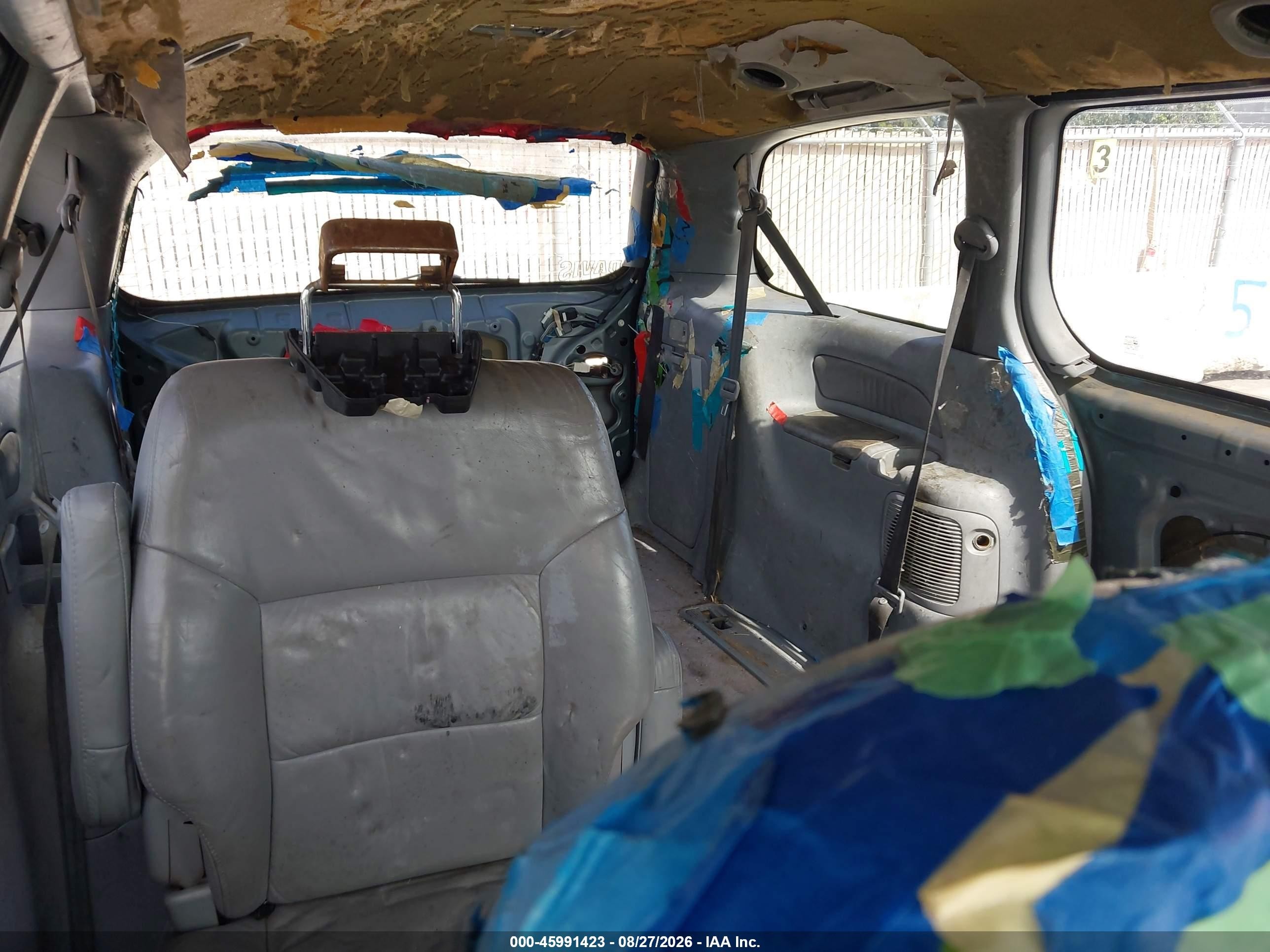 2000 Toyota Sienna Xle Gray vin: 4T3ZF13C1YU212172