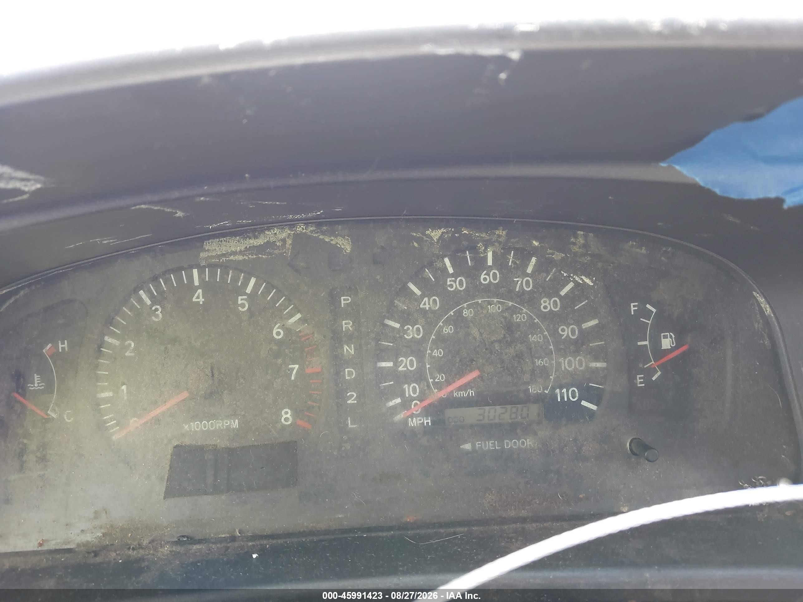 2000 Toyota Sienna Xle Gray vin: 4T3ZF13C1YU212172