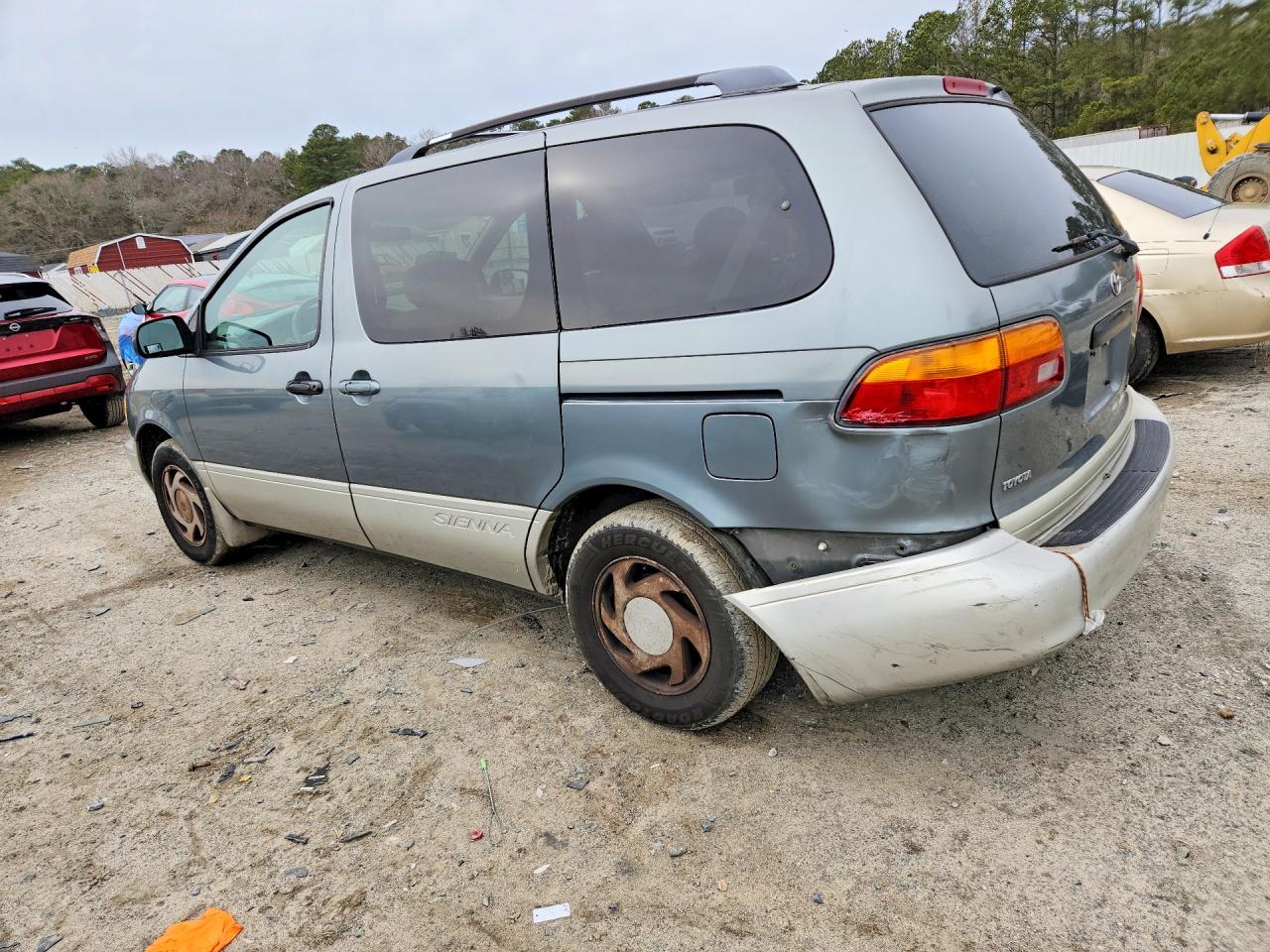 2000 Toyota Sienna Le Turquoise vin: 4T3ZF13C1YU220272