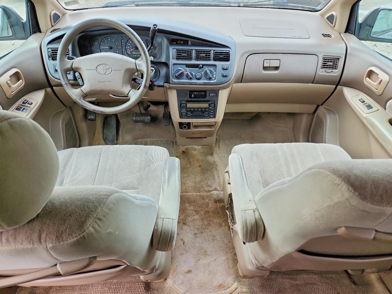 2000 Toyota Sienna Le Turquoise vin: 4T3ZF13C1YU220272