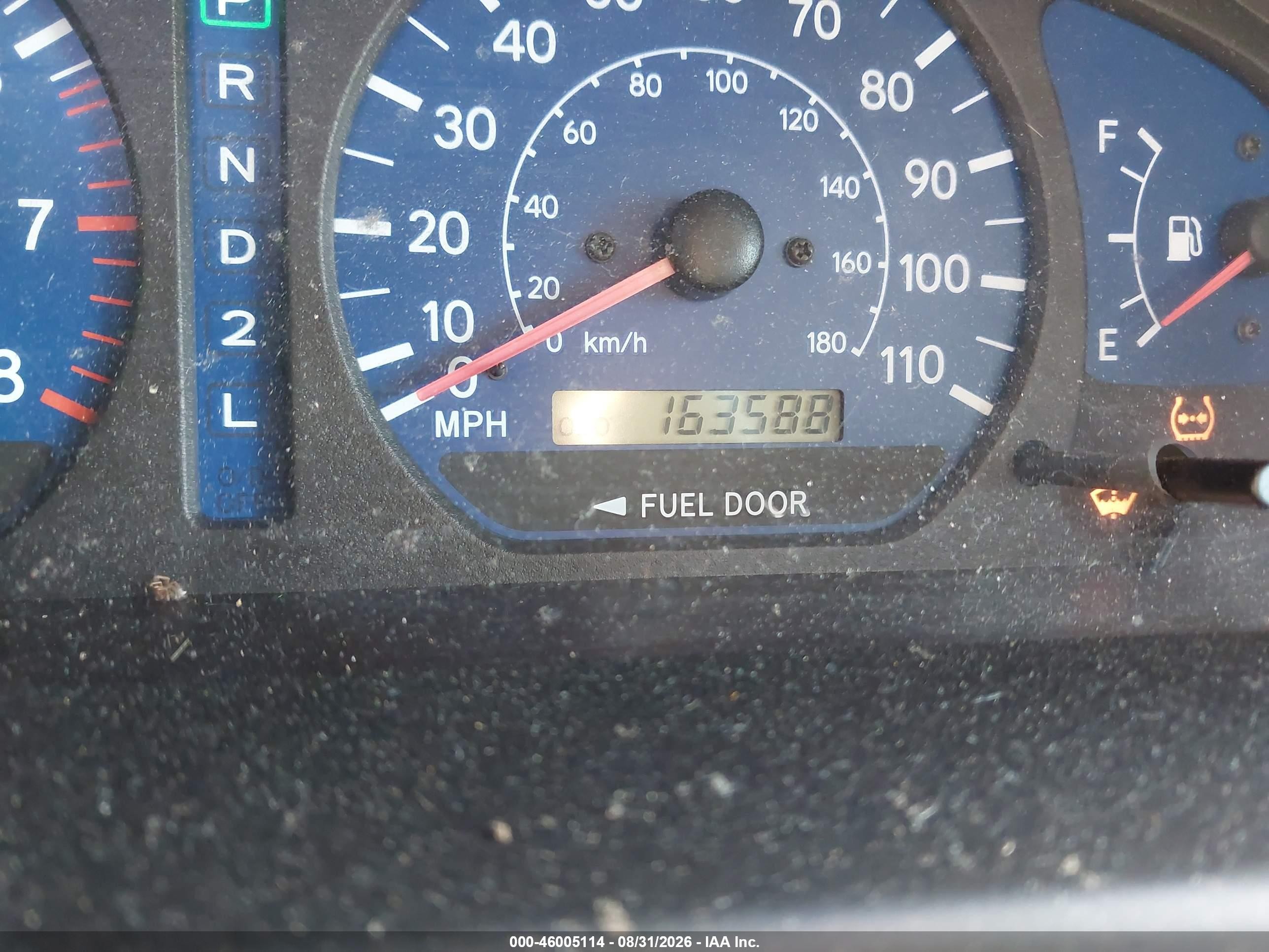 2001 Toyota Sienna Le Burgundy vin: 4T3ZF13C21U362927
