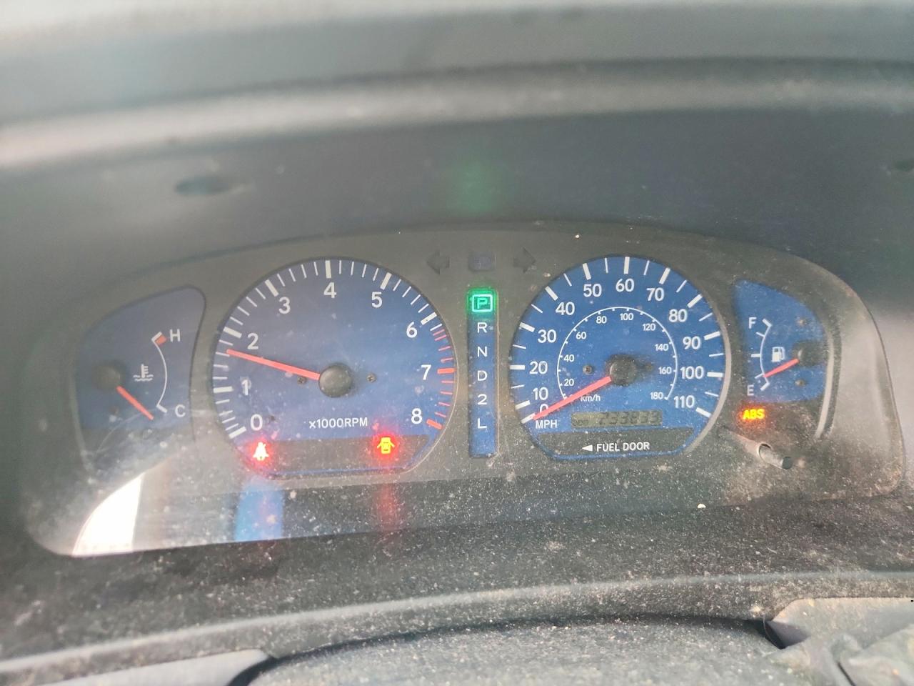 2001 Toyota Sienna Le Зеленый vin: 4T3ZF13C21U412595