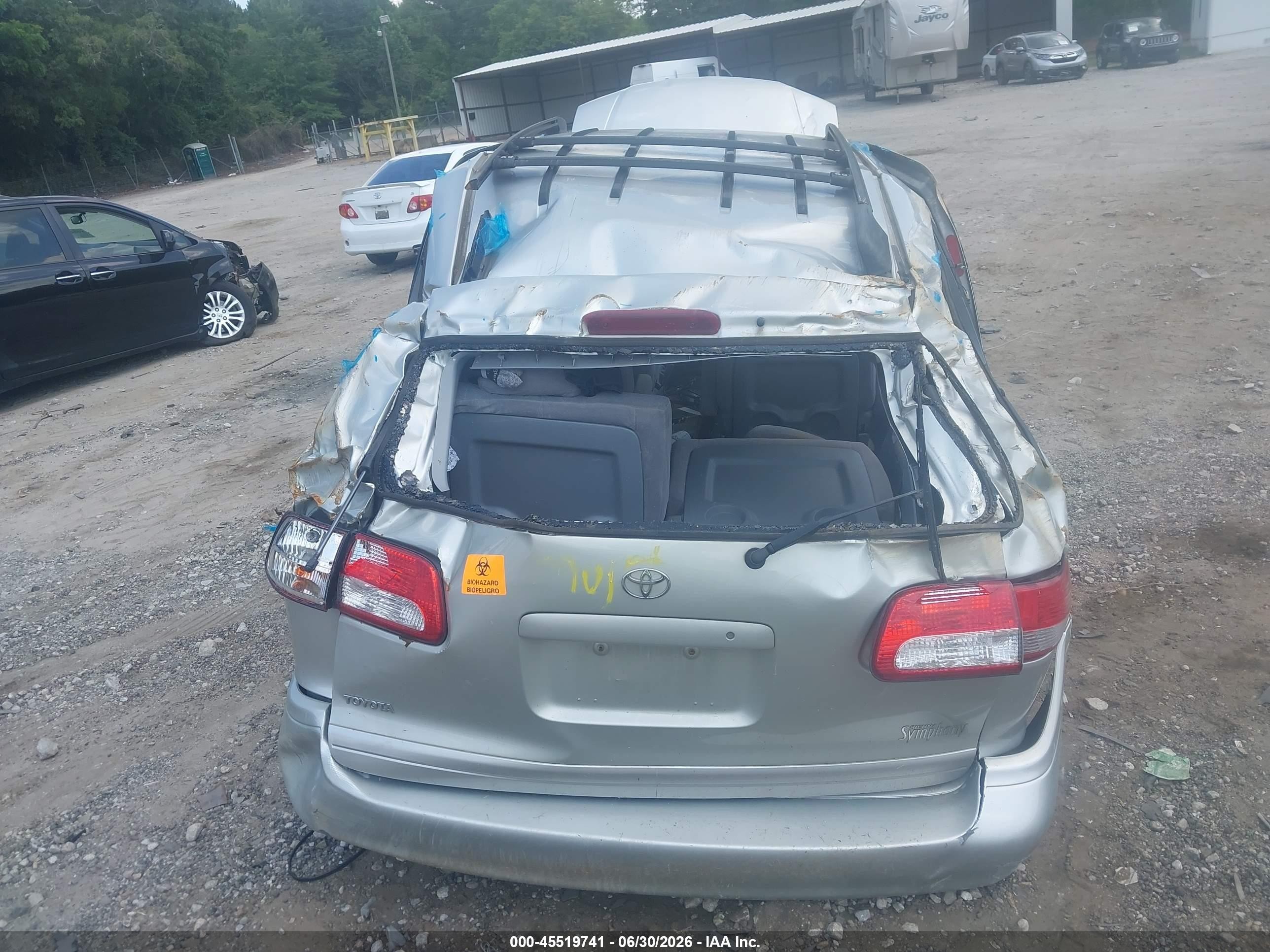 2002 Toyota Sienna Le Gray vin: 4T3ZF13C22U447798