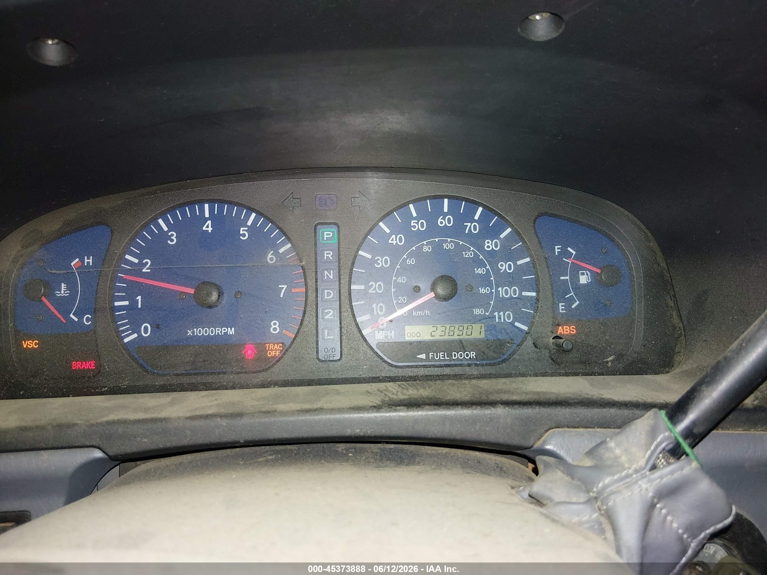 2002 Toyota Sienna Le Gray vin: 4T3ZF13C22U475522