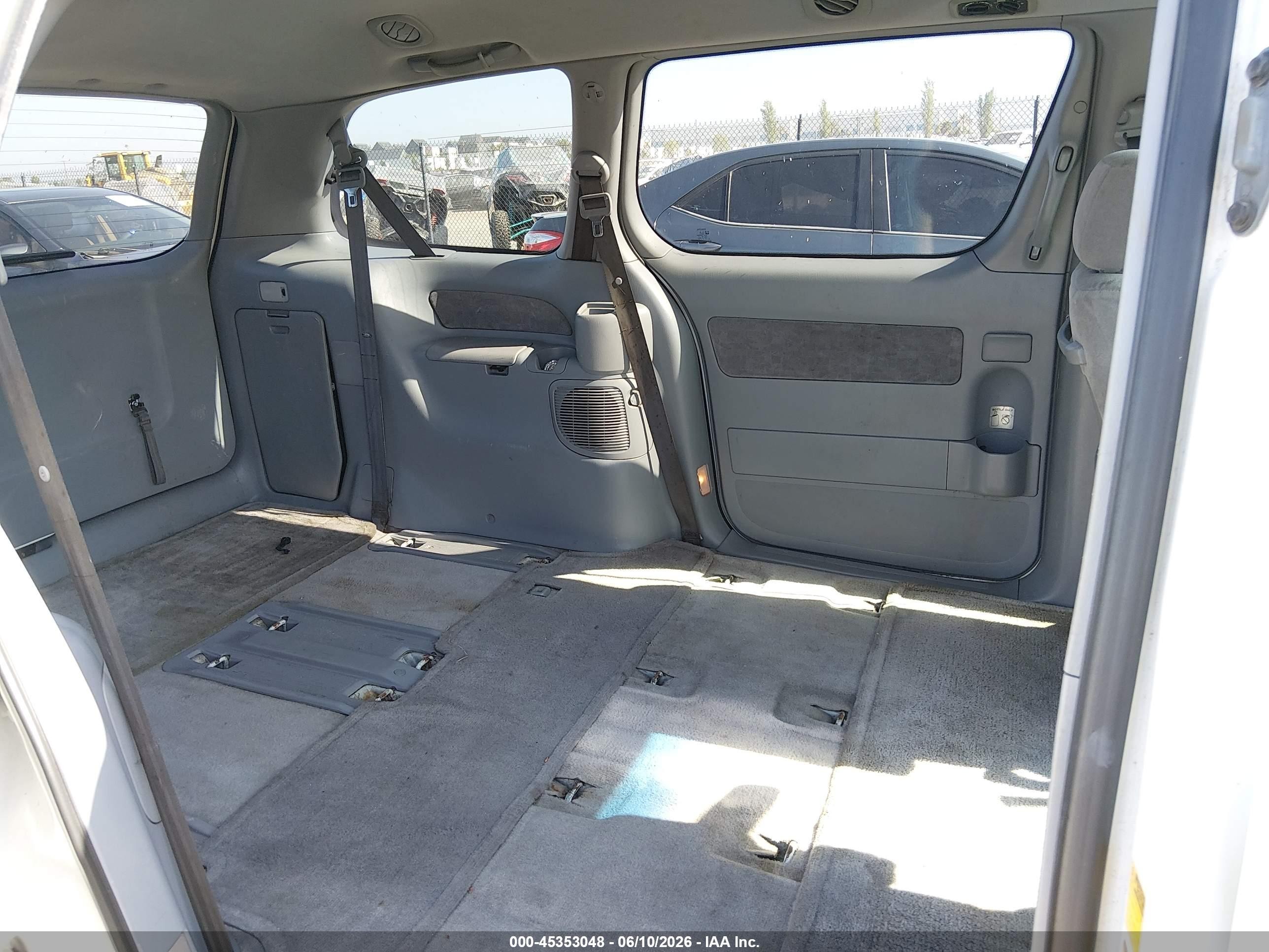 2003 Toyota Sienna Xle White vin: 4T3ZF13C23U544176