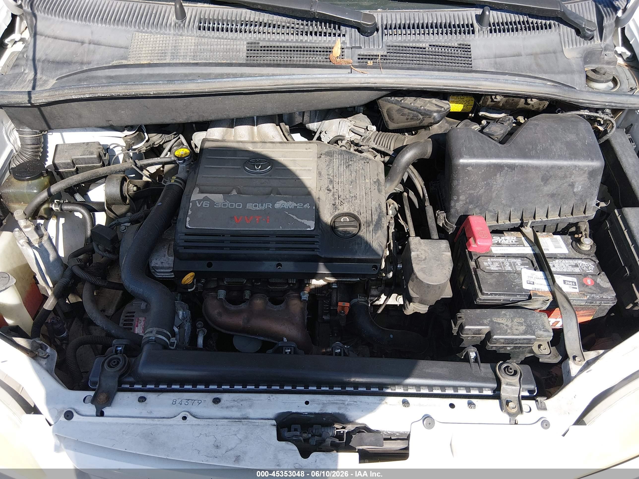 2003 Toyota Sienna Xle White vin: 4T3ZF13C23U544176