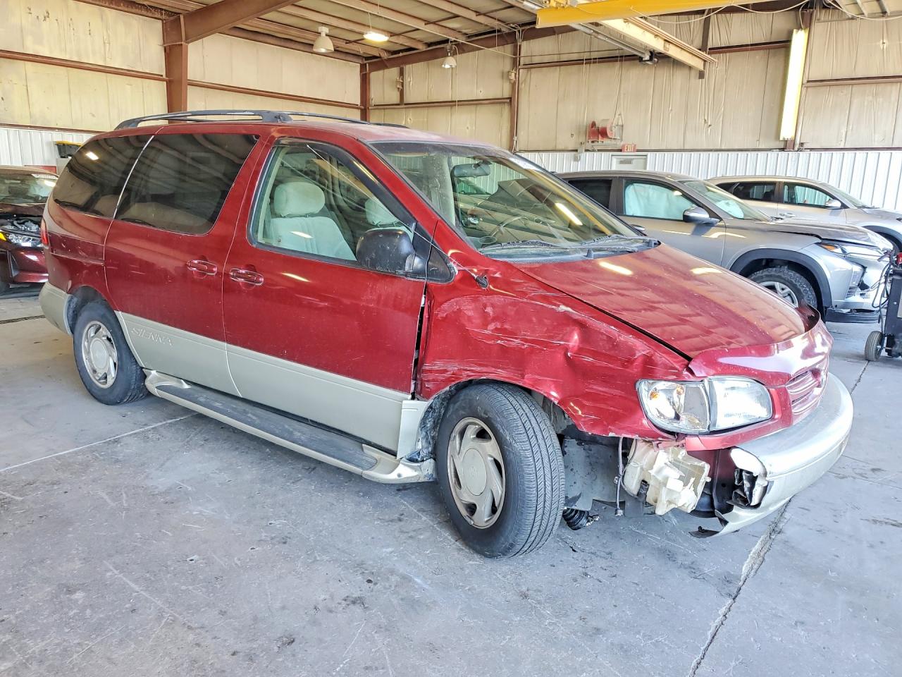 1998 Toyota Sienna Xle Бордовый vin: 4T3ZF13C2WU005254