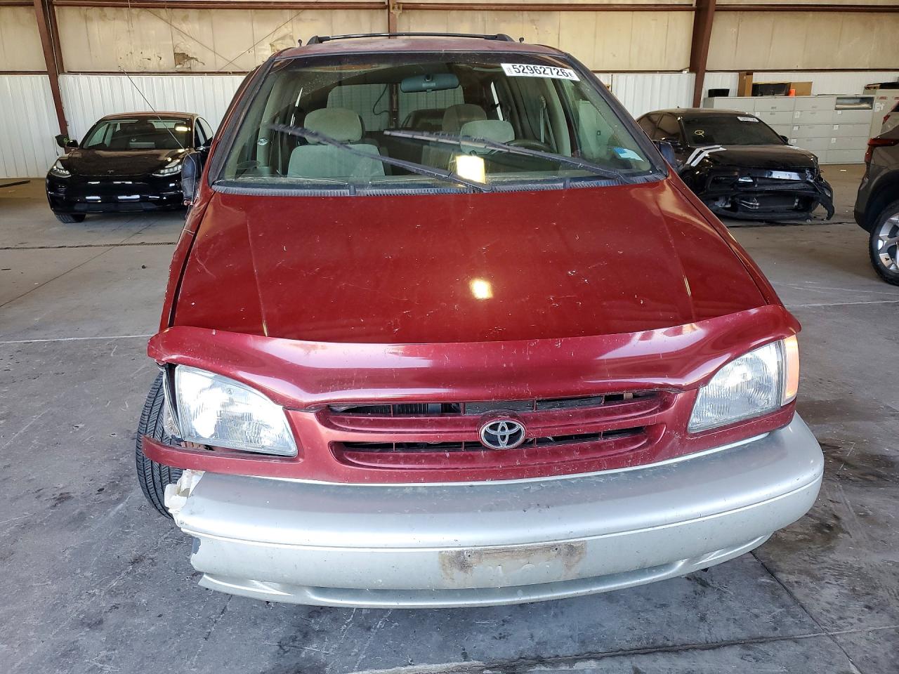 1998 Toyota Sienna Xle Бордовый vin: 4T3ZF13C2WU005254