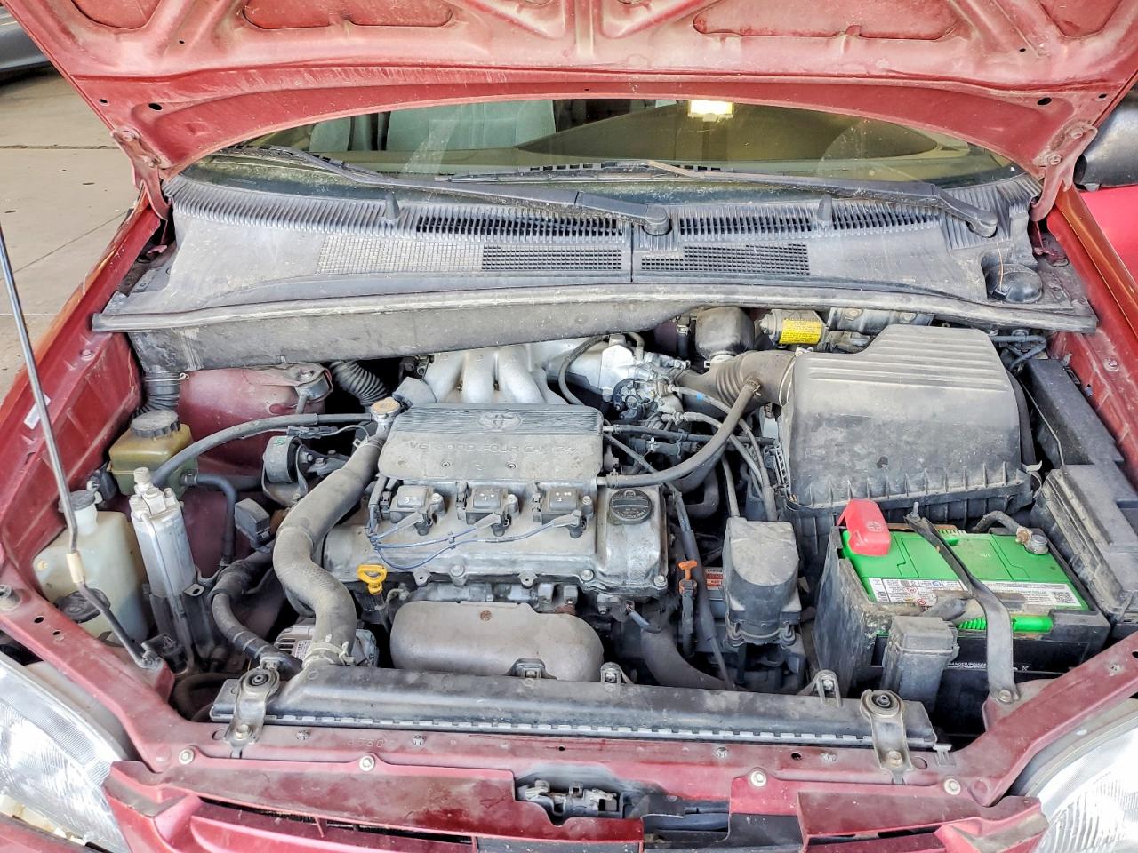 1998 Toyota Sienna Xle Бордовый vin: 4T3ZF13C2WU005254