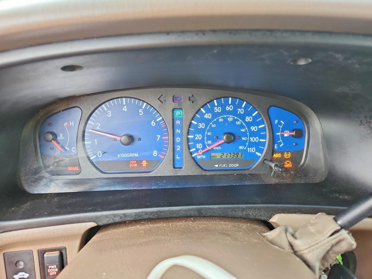2002 Toyota Sienna Xle Gold vin: 4T3ZF13C32U429875